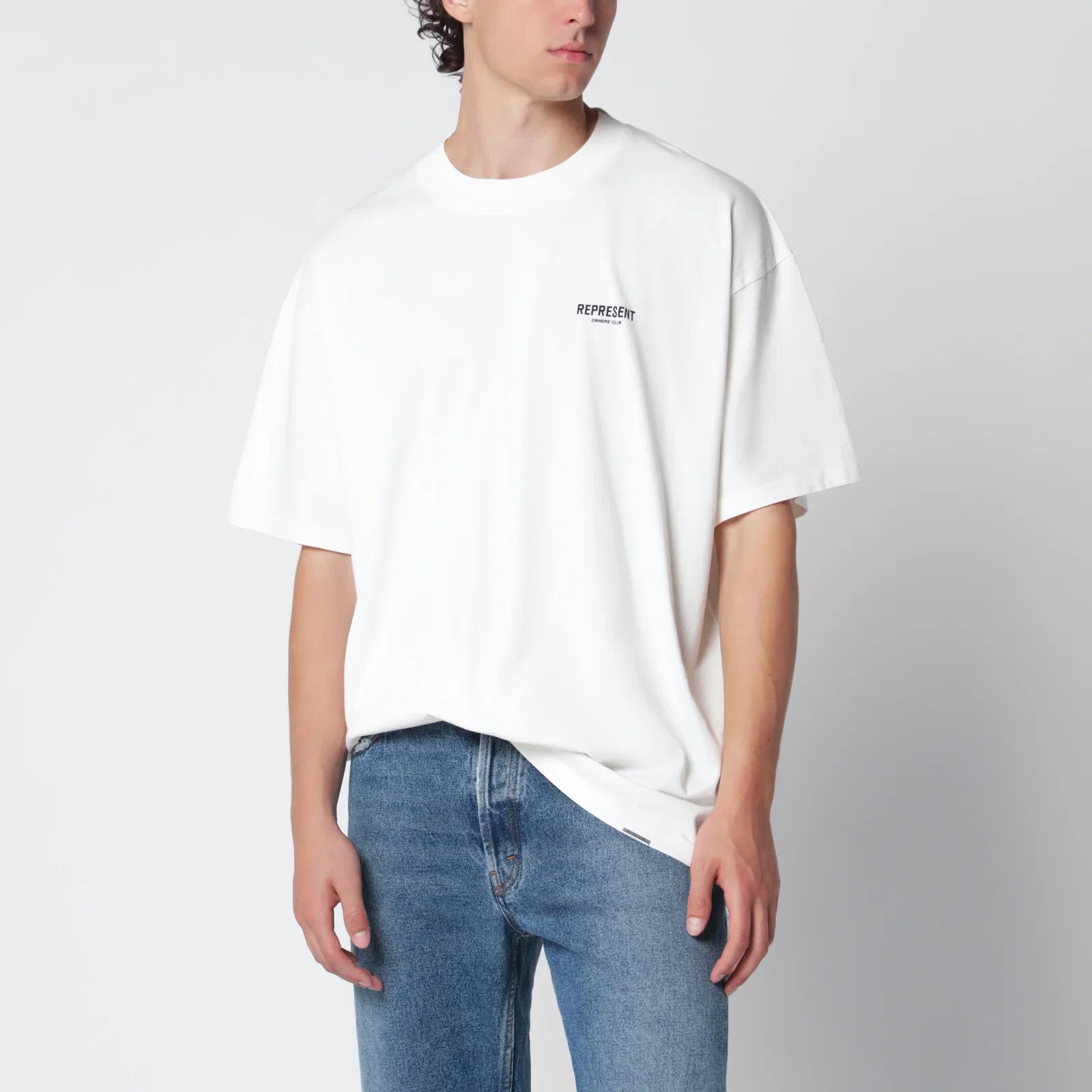 Represent Owners Club T-shirt Flat White