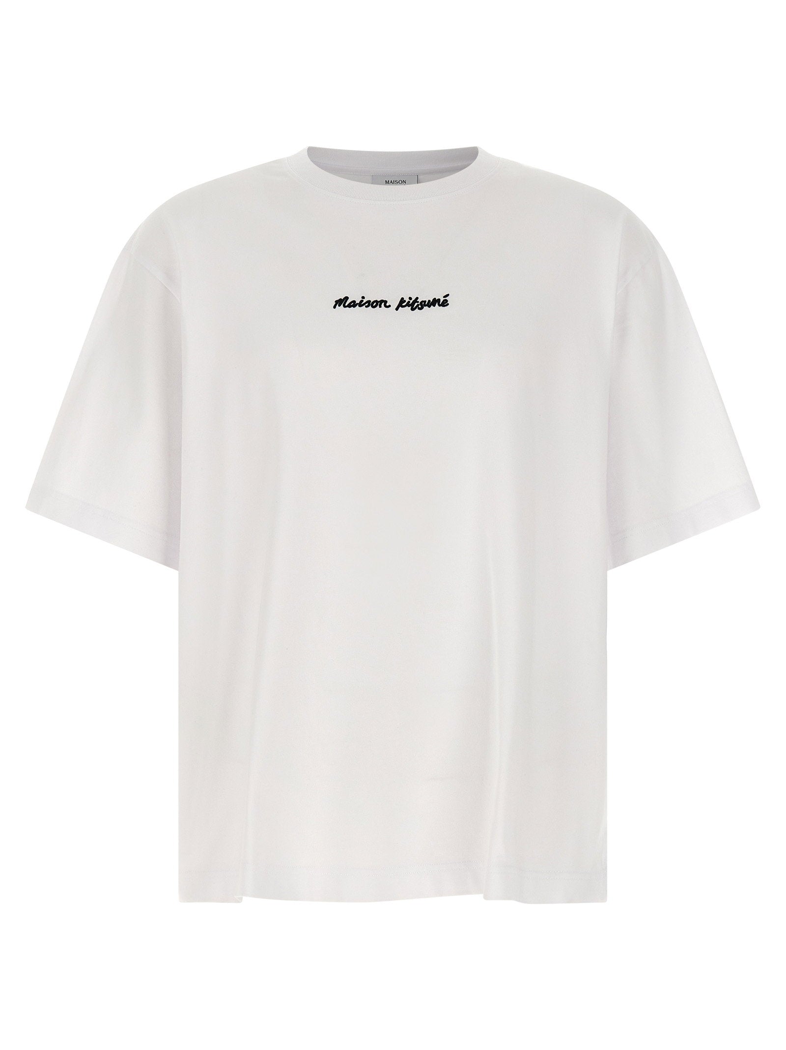 Maison Kitsuné Embroidery Oversize T-shirt T-shirt Maison Kitsuné