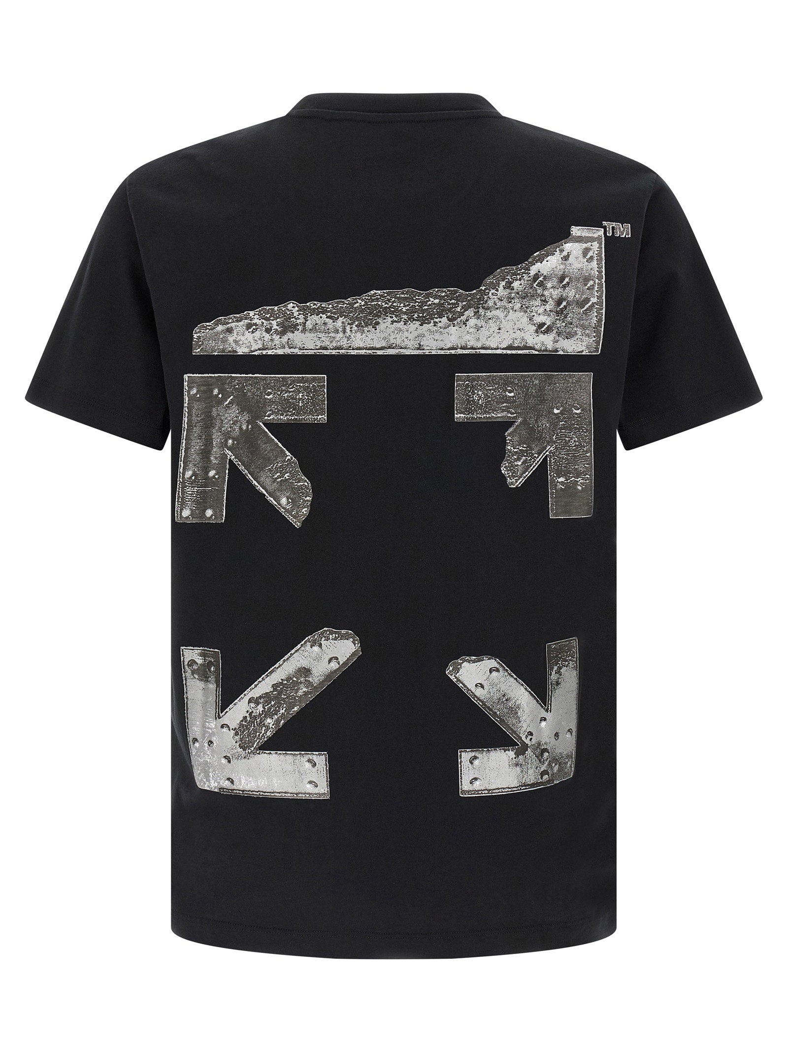 Off White Metal Arrow T-shirt Topwear Off White