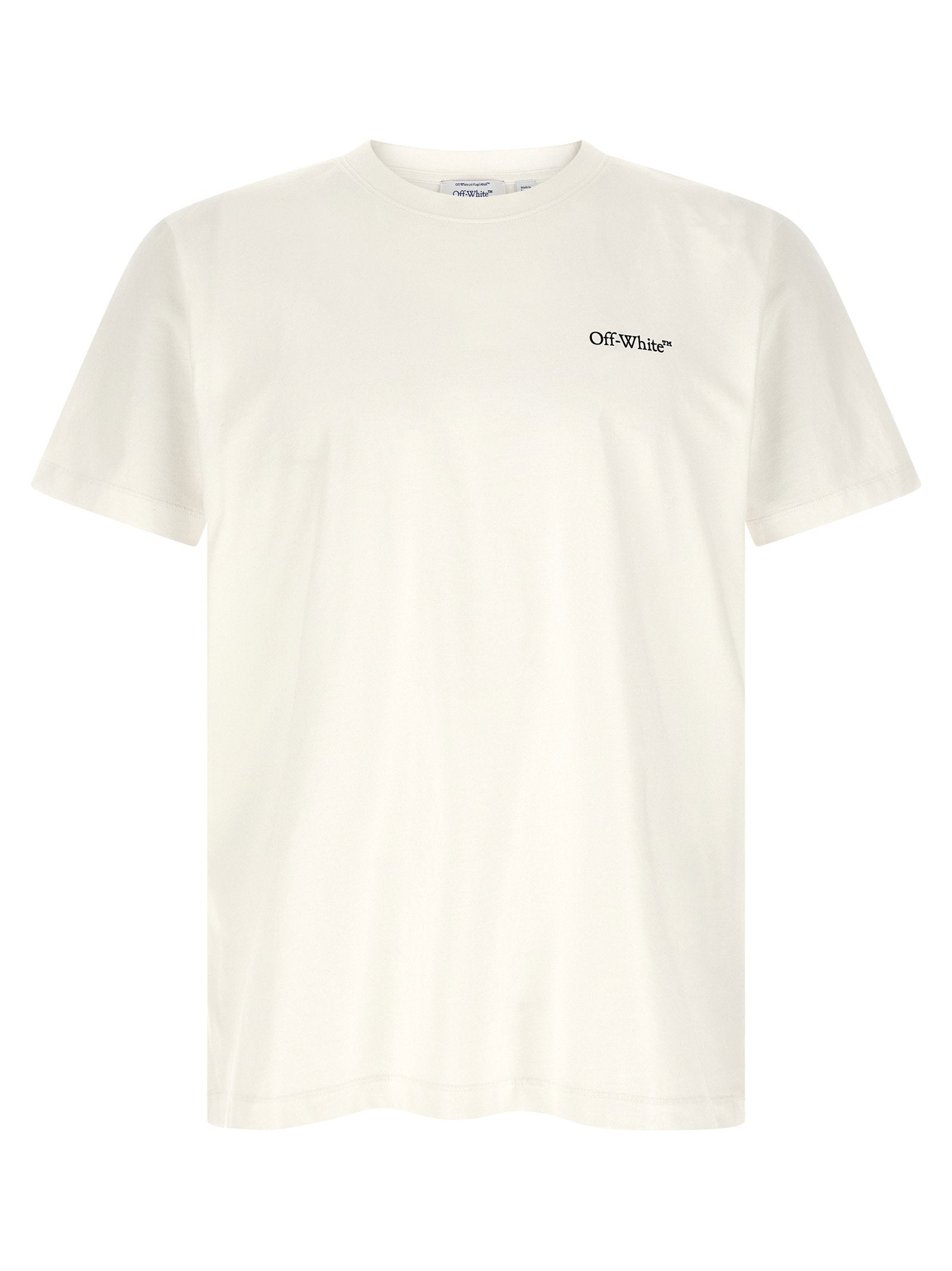 Off-White Metal Arrow Slim T-shirt Ecru Topwear Off White