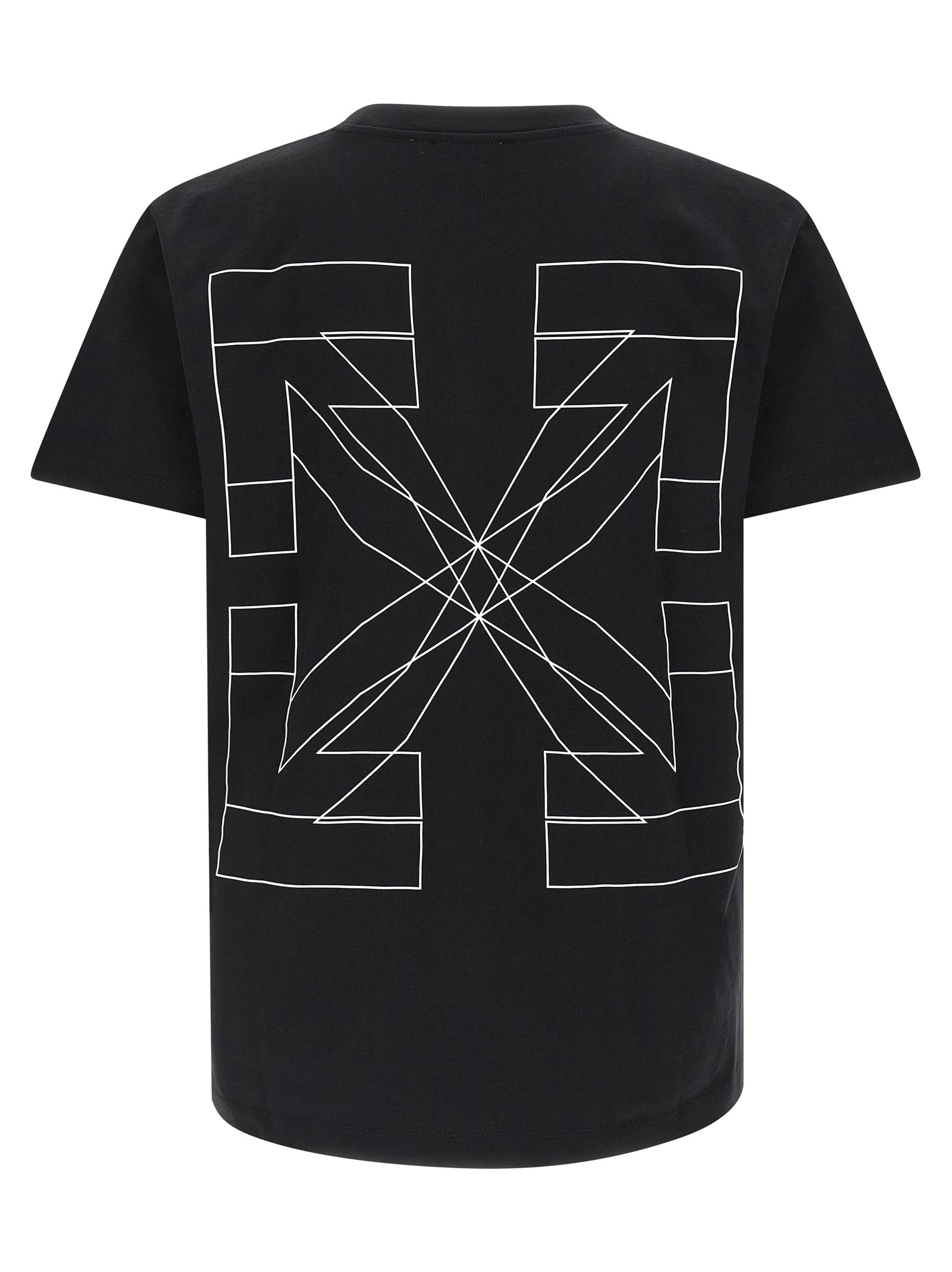 Off White "Big Double Arrow" Cotton Jersey T-shirt