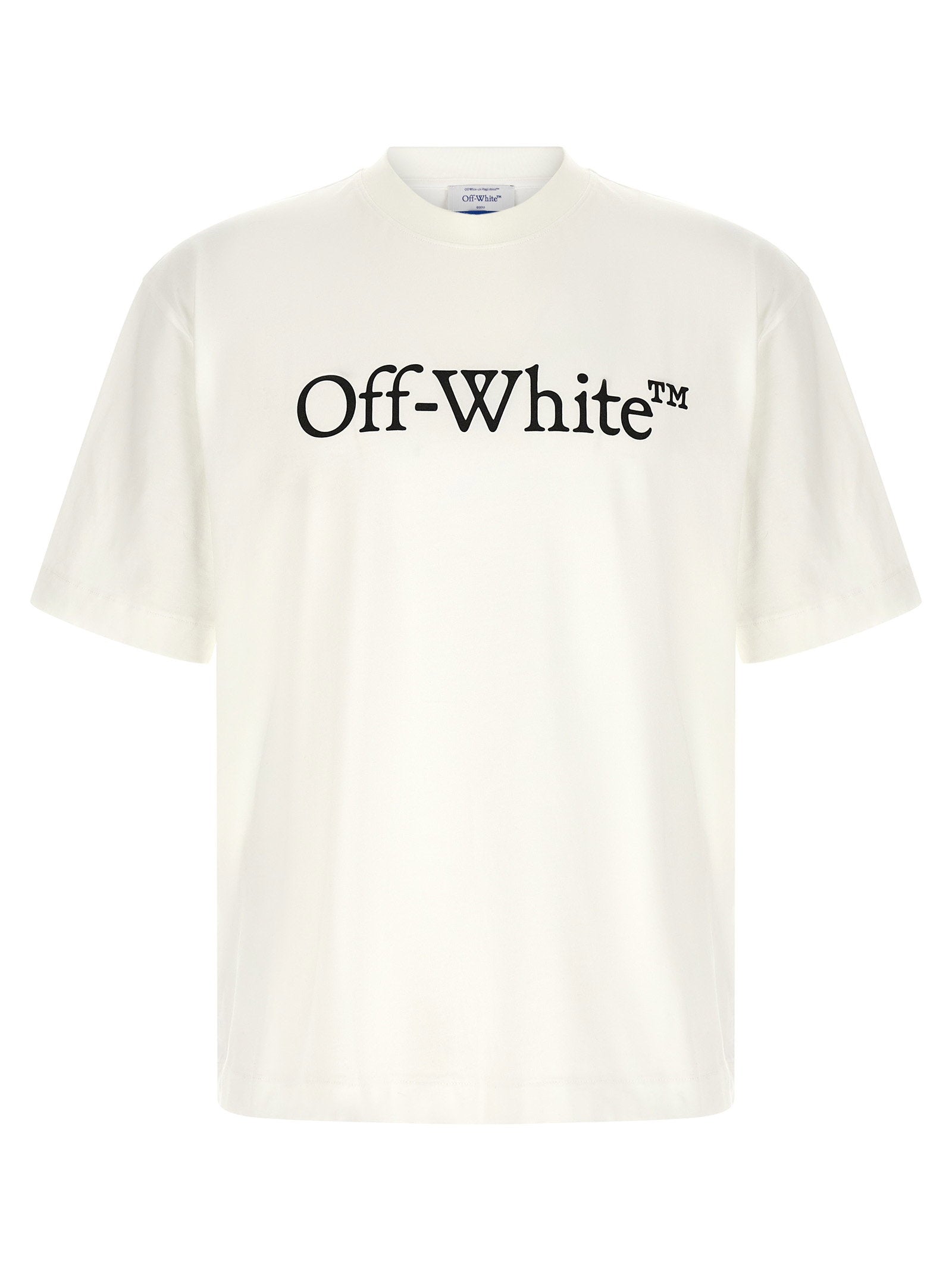 Off-White Big Bookish Skate Katoenen T-shirt Wit