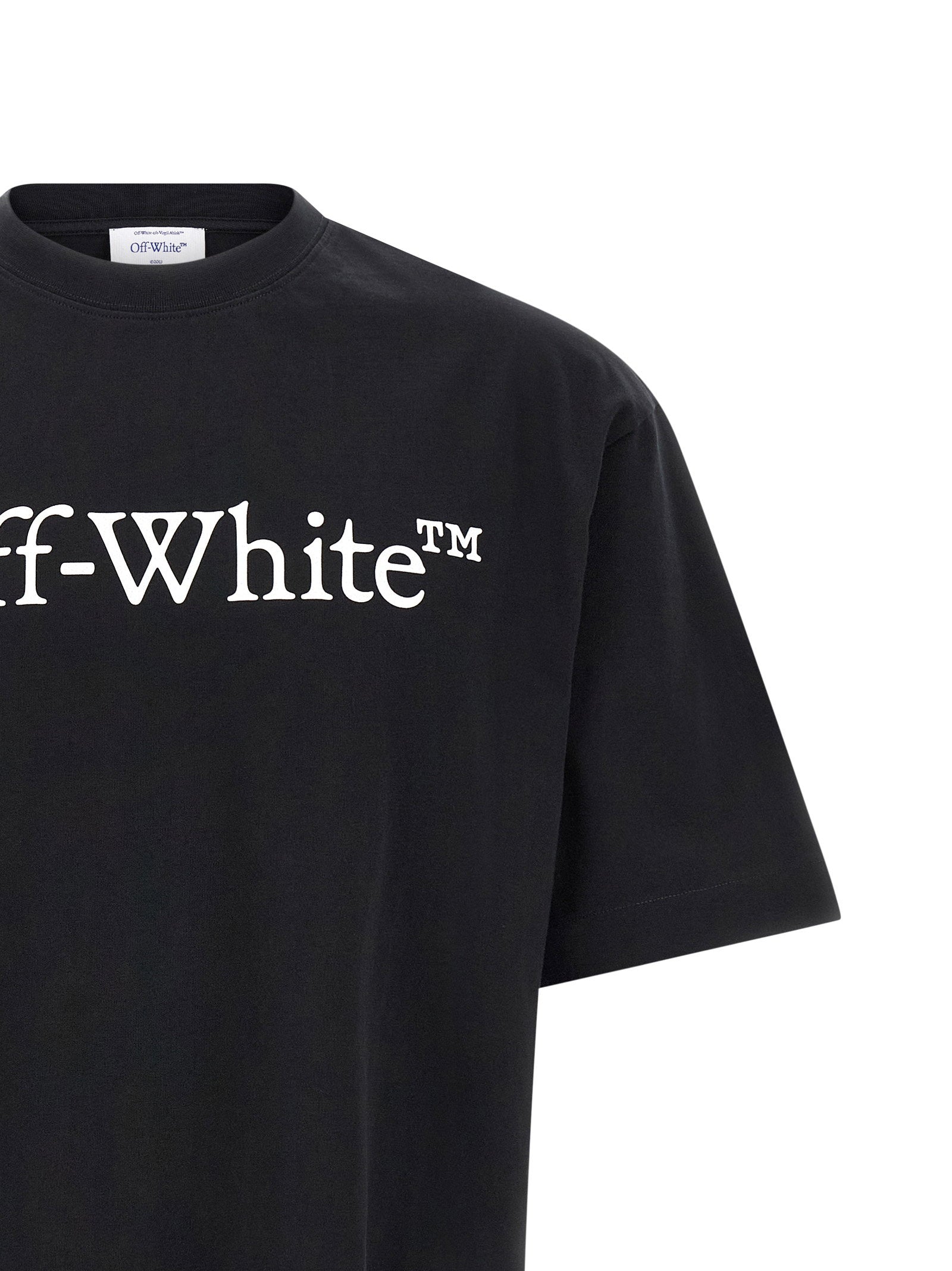 OFF-WHITE Bookish Skate T-shirt Zwart Topwear Off White