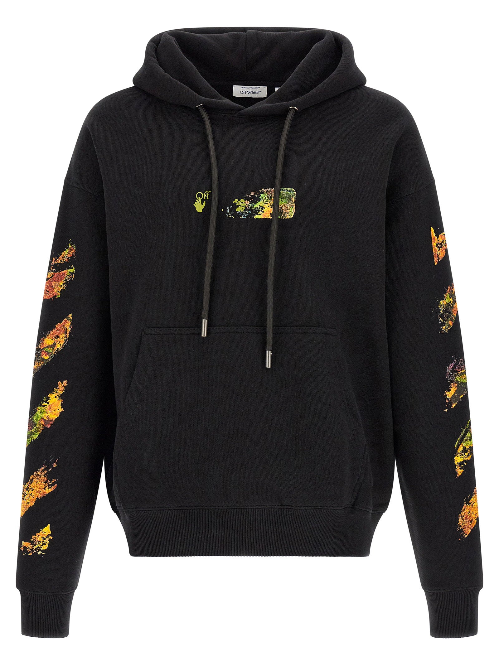 Off-White Spices Arrow Skate Hoodie Zwart Topwear Off White