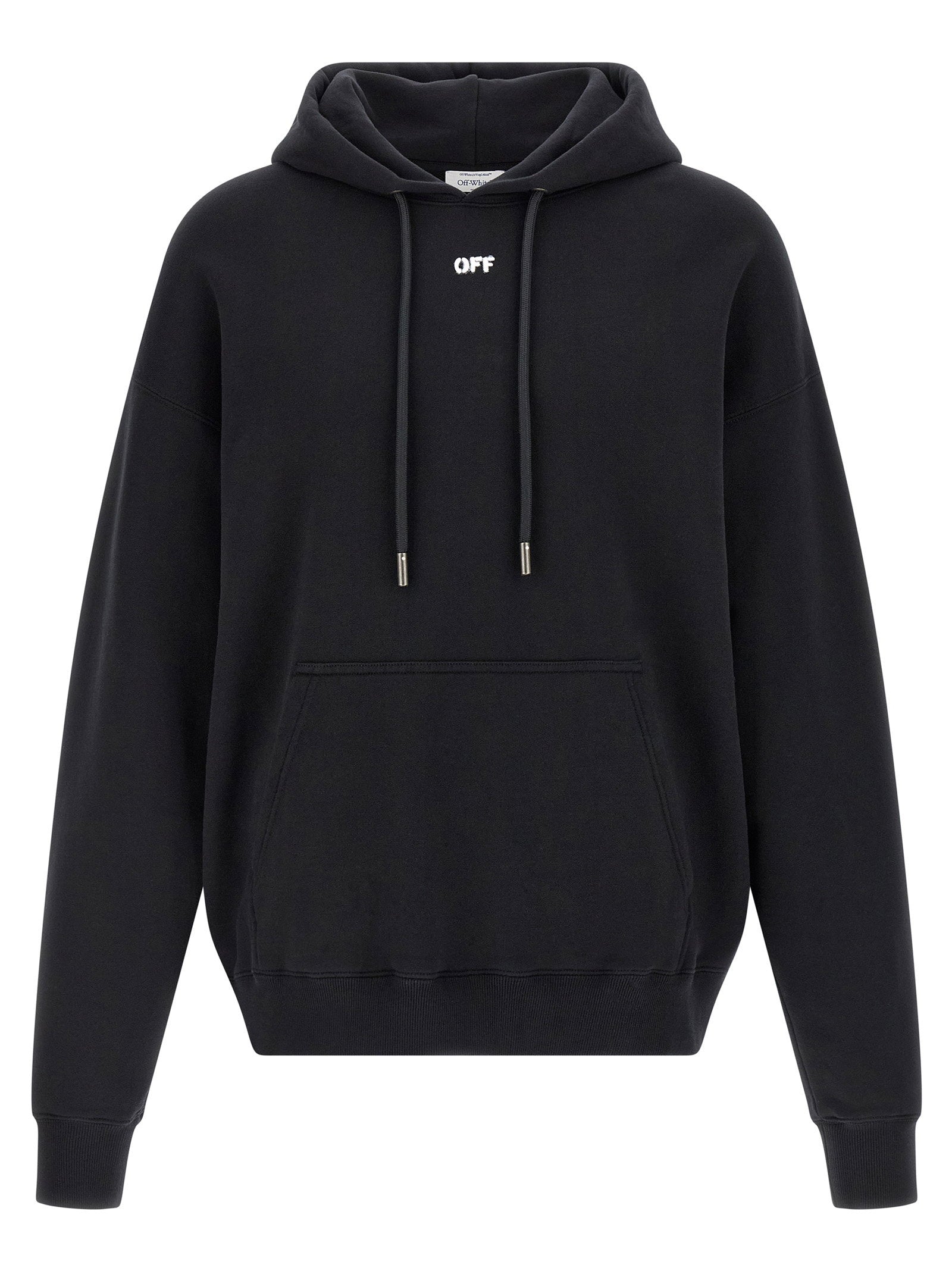 Off-White Paint Arrow Skate Hoodie Black