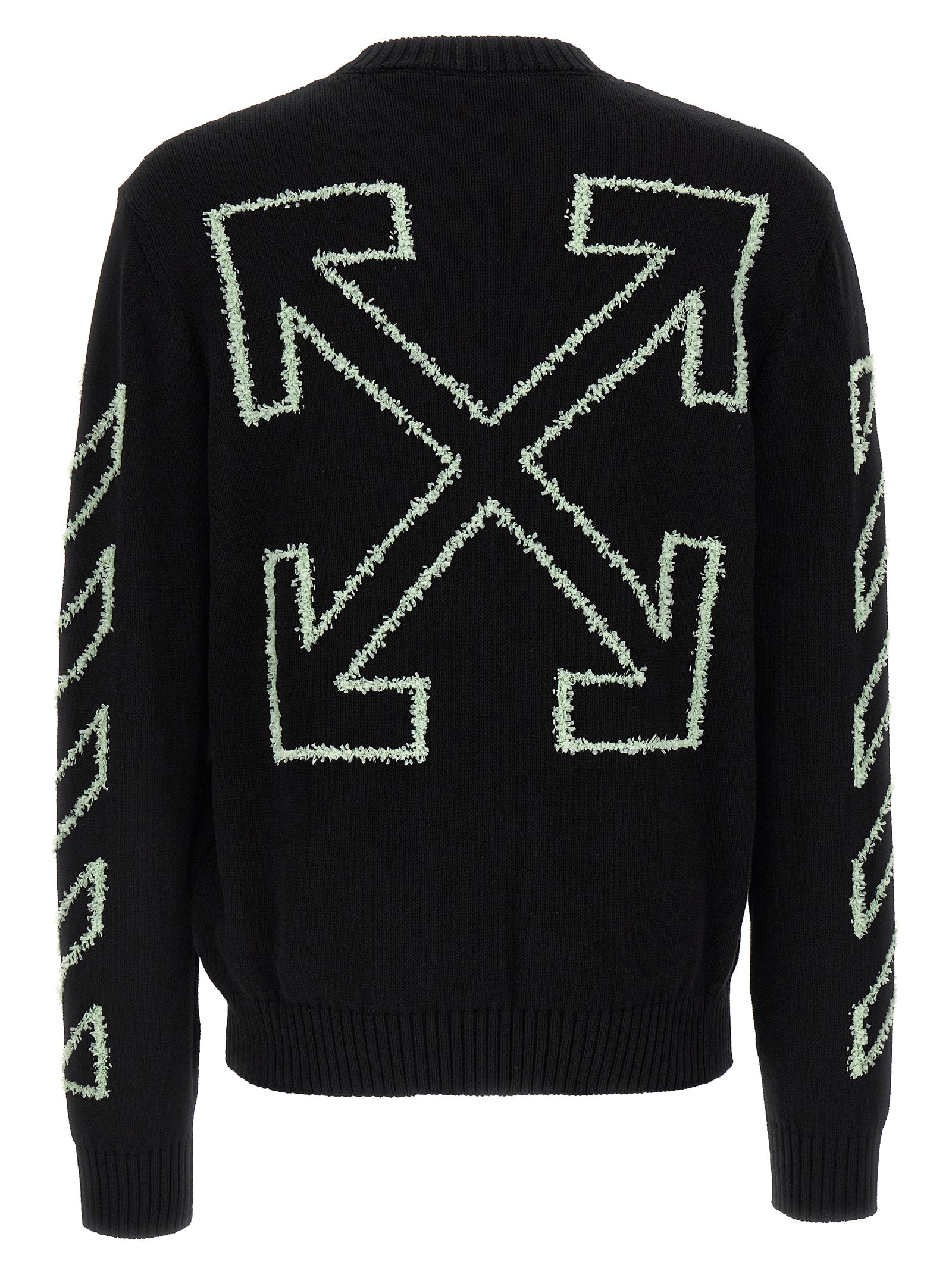 Off White Diag Outline Sweater