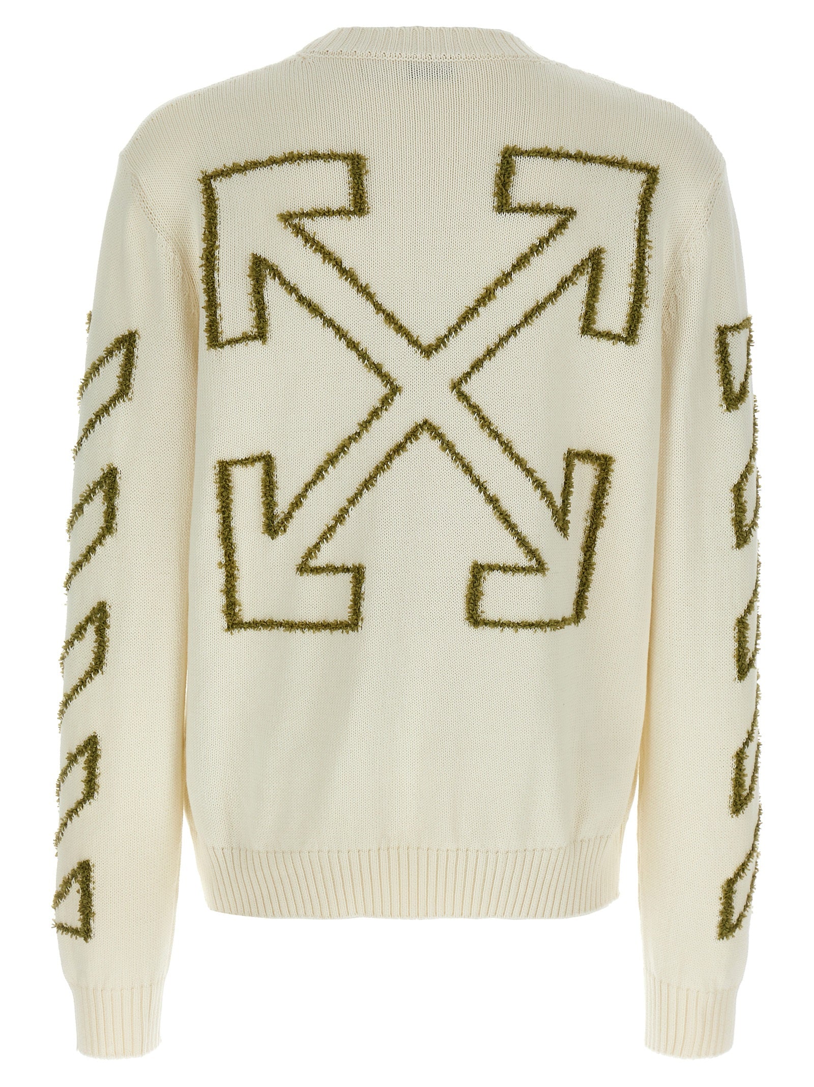 Off White Diag Outline Sweater