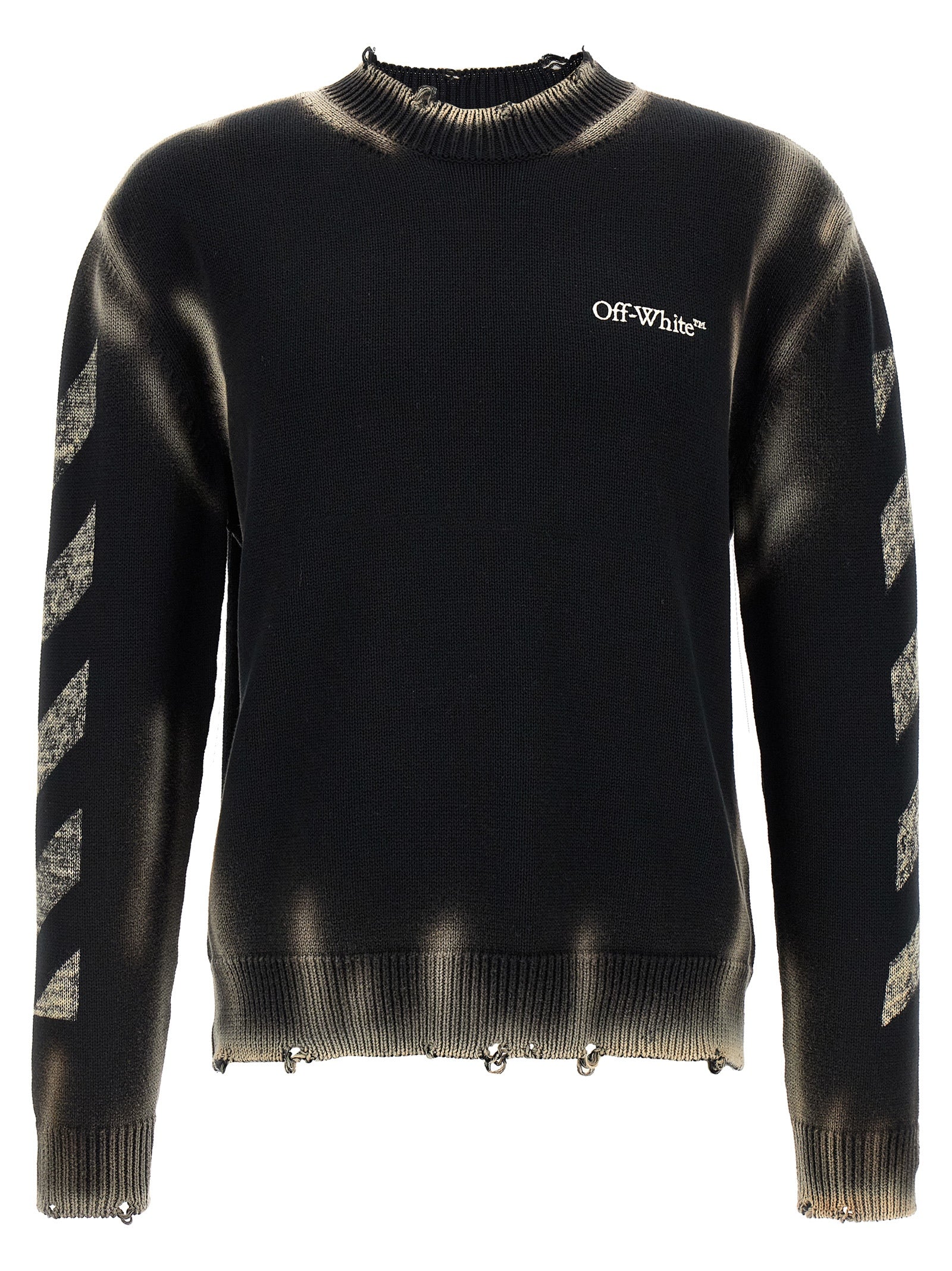 Off White Diag Arr Corrosion Sweater