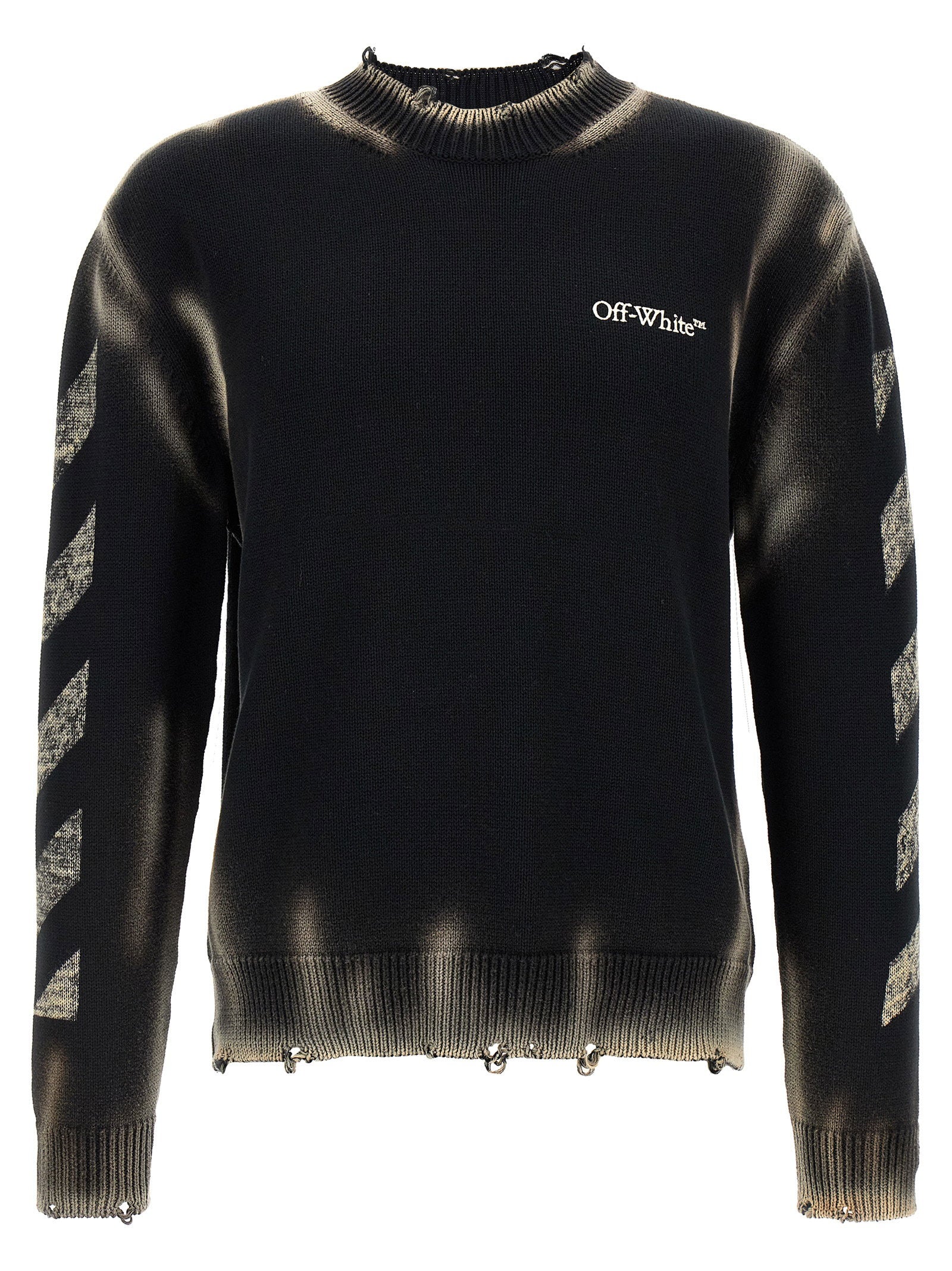 Off White Diag Arr Corrosion Sweater Topwear Off White
