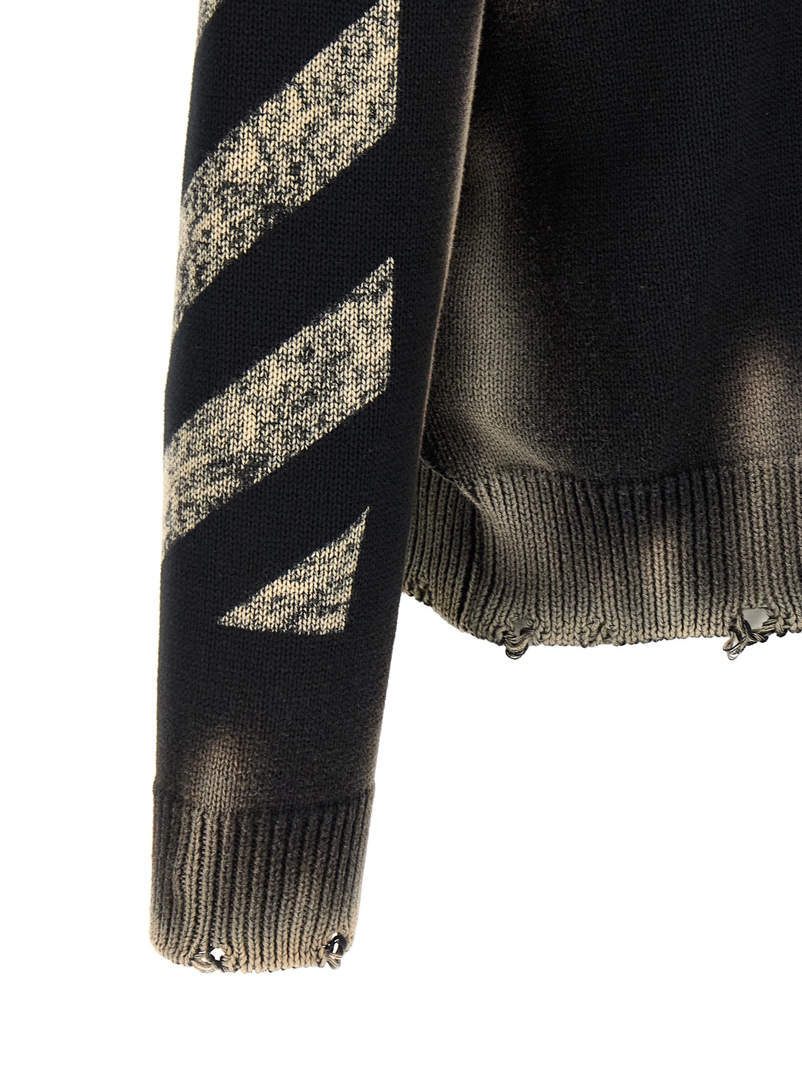 Off White Diag Arr Corrosion Sweater-4