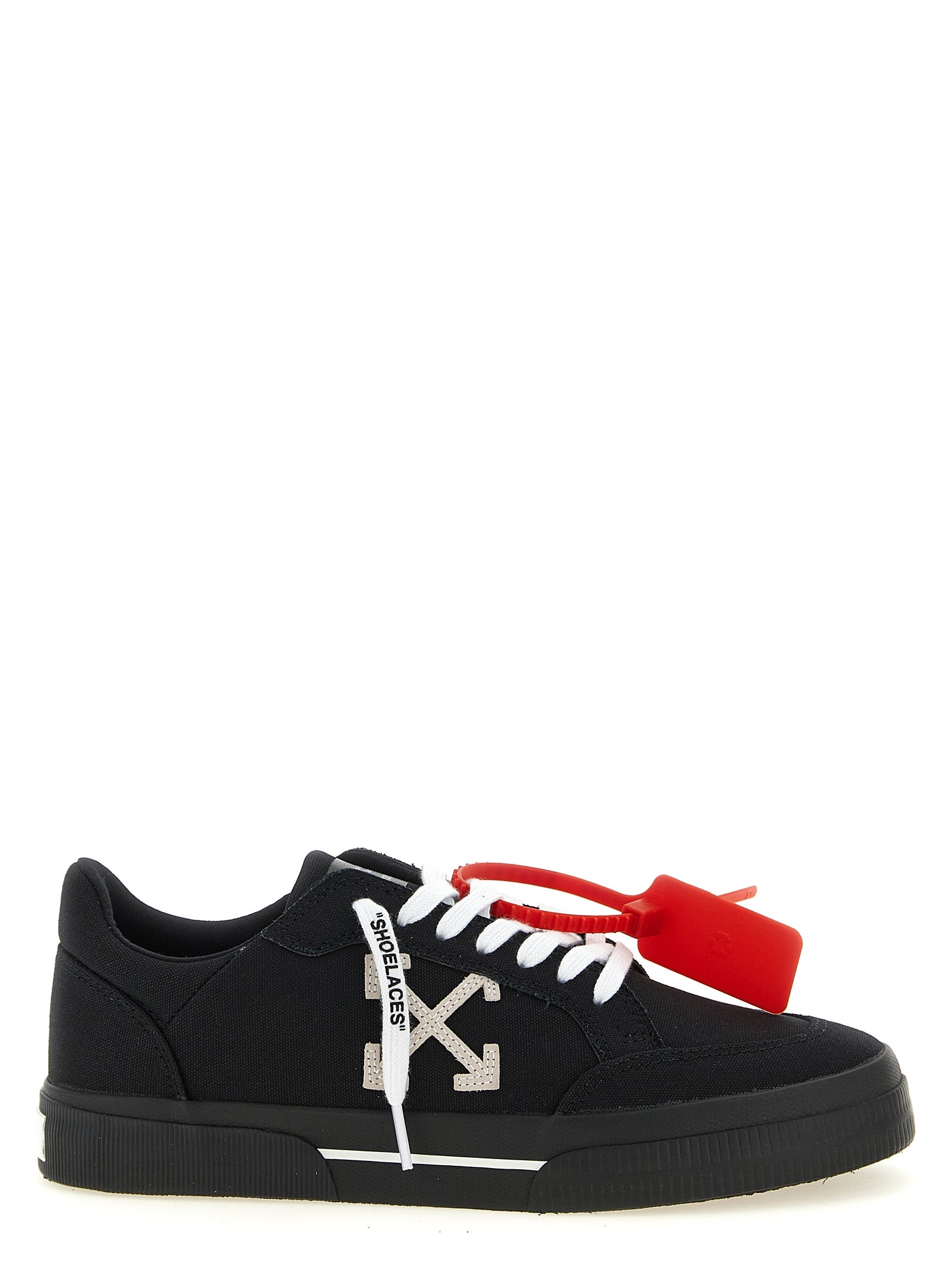 Off White Vulcanized Sneakers Black