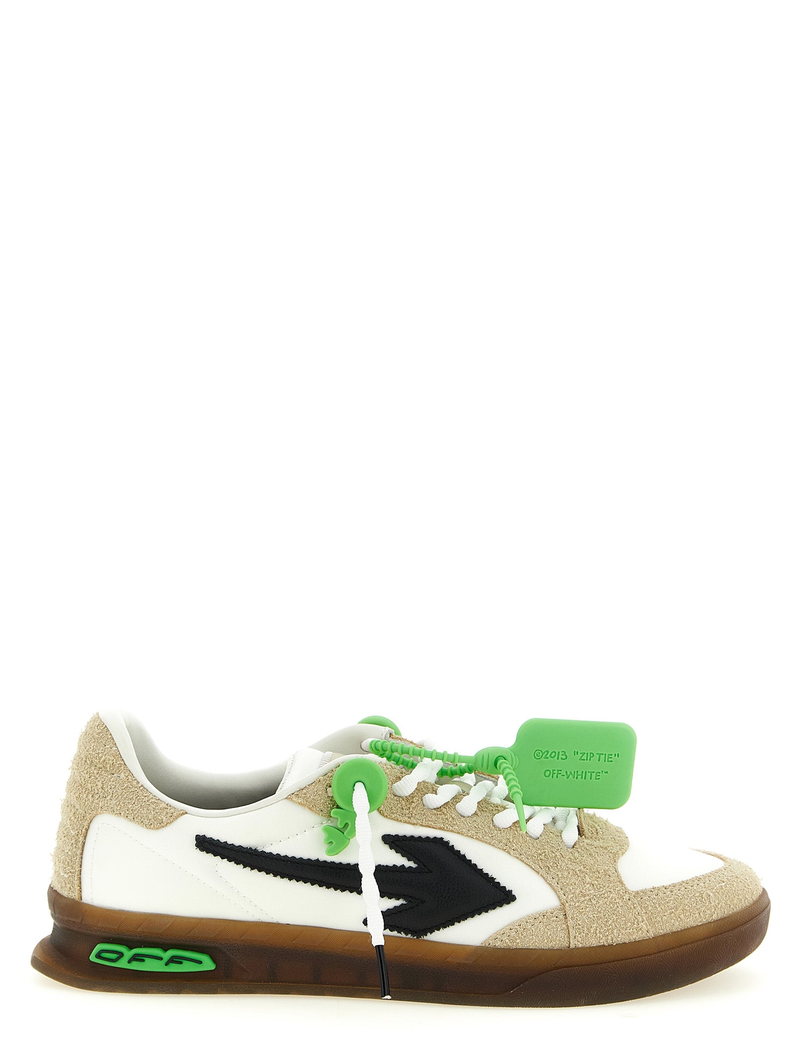 Off-White End Of Play Sneakers Green Black