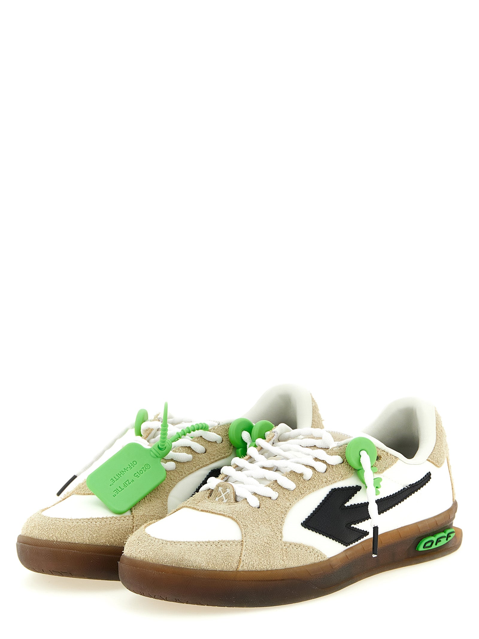 Off-White End Of Play Sneakers Green Black-thumbmail-2