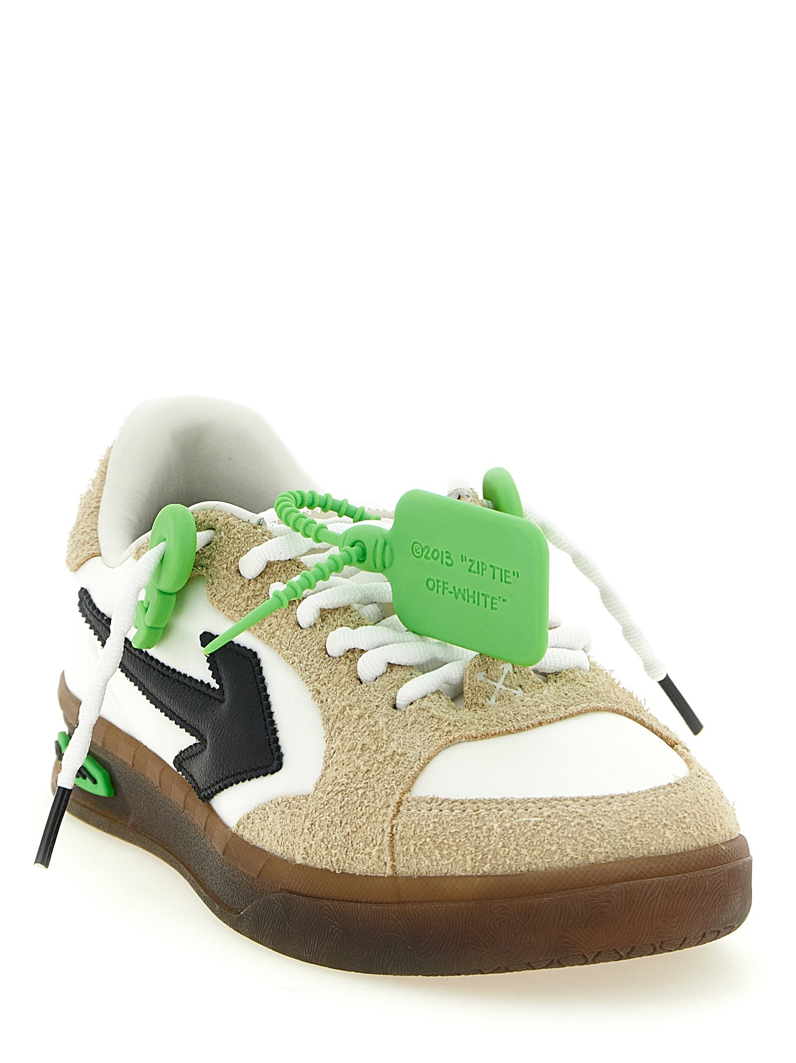 Off-White End Of Play Sneakers Green Black-thumbmail-3