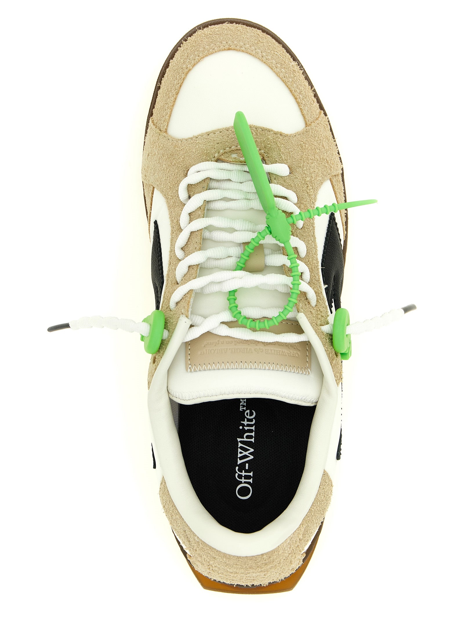 Off-White End Of Play Sneakers Green Black-thumbmail-5