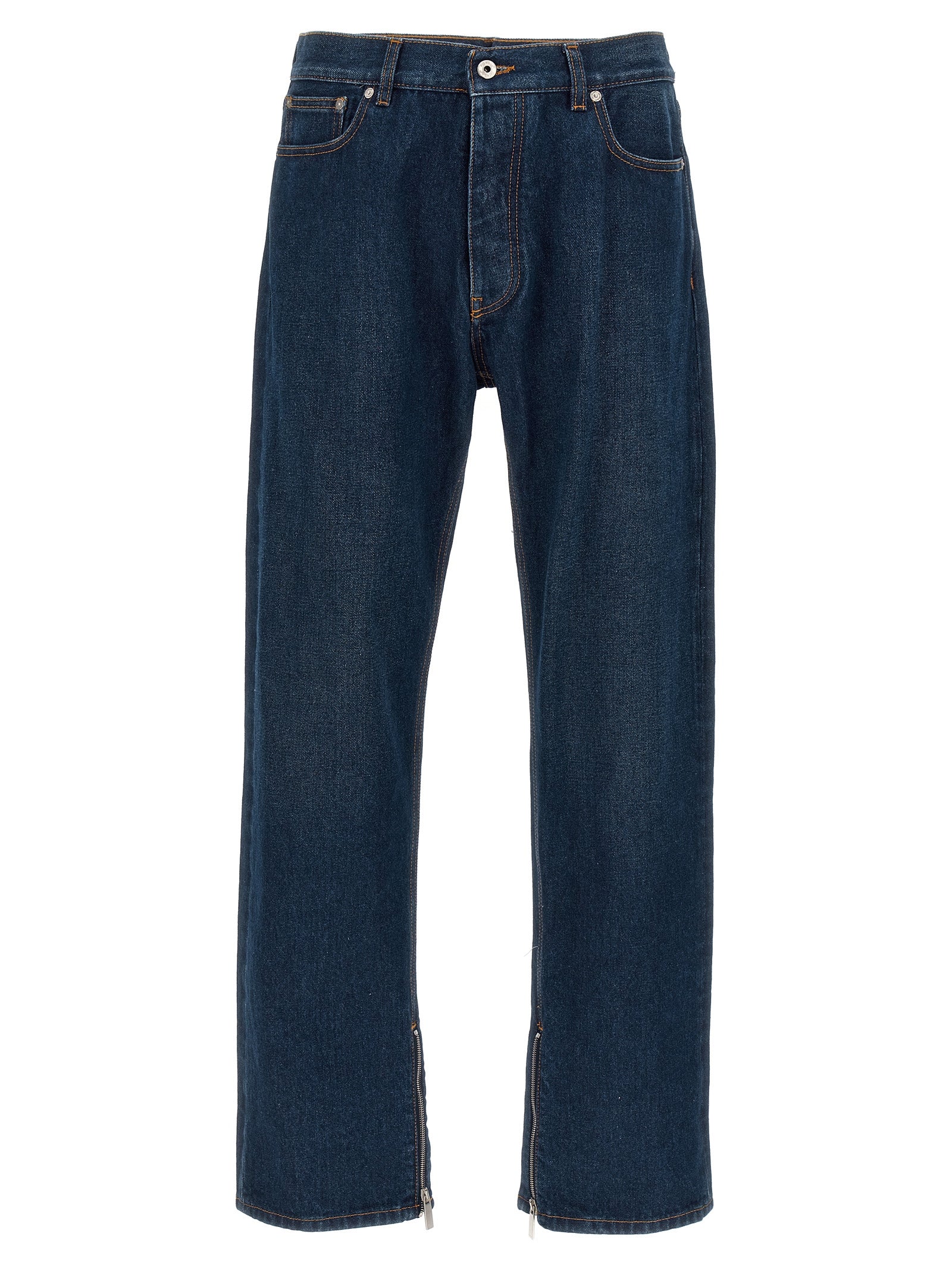 OFF-WHITE Arr Zip Skate Jeans Denim Blue