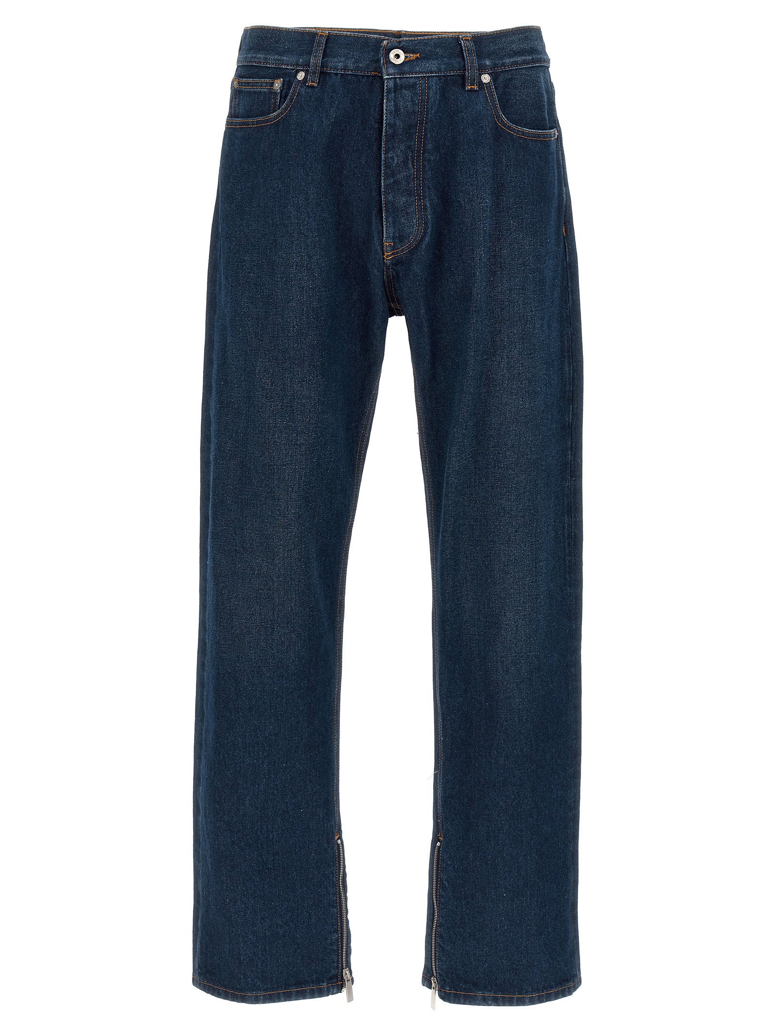 Off-White Arr Zip Skate Jeans Denim Blue