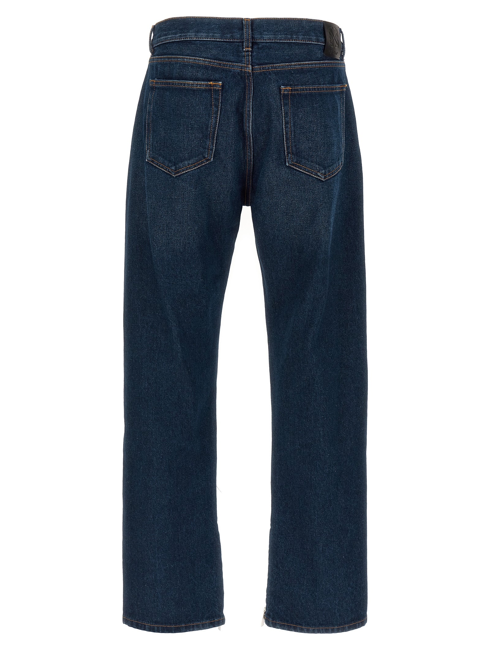 OFF-WHITE Arr Zip Skate Jeans Denim Blue