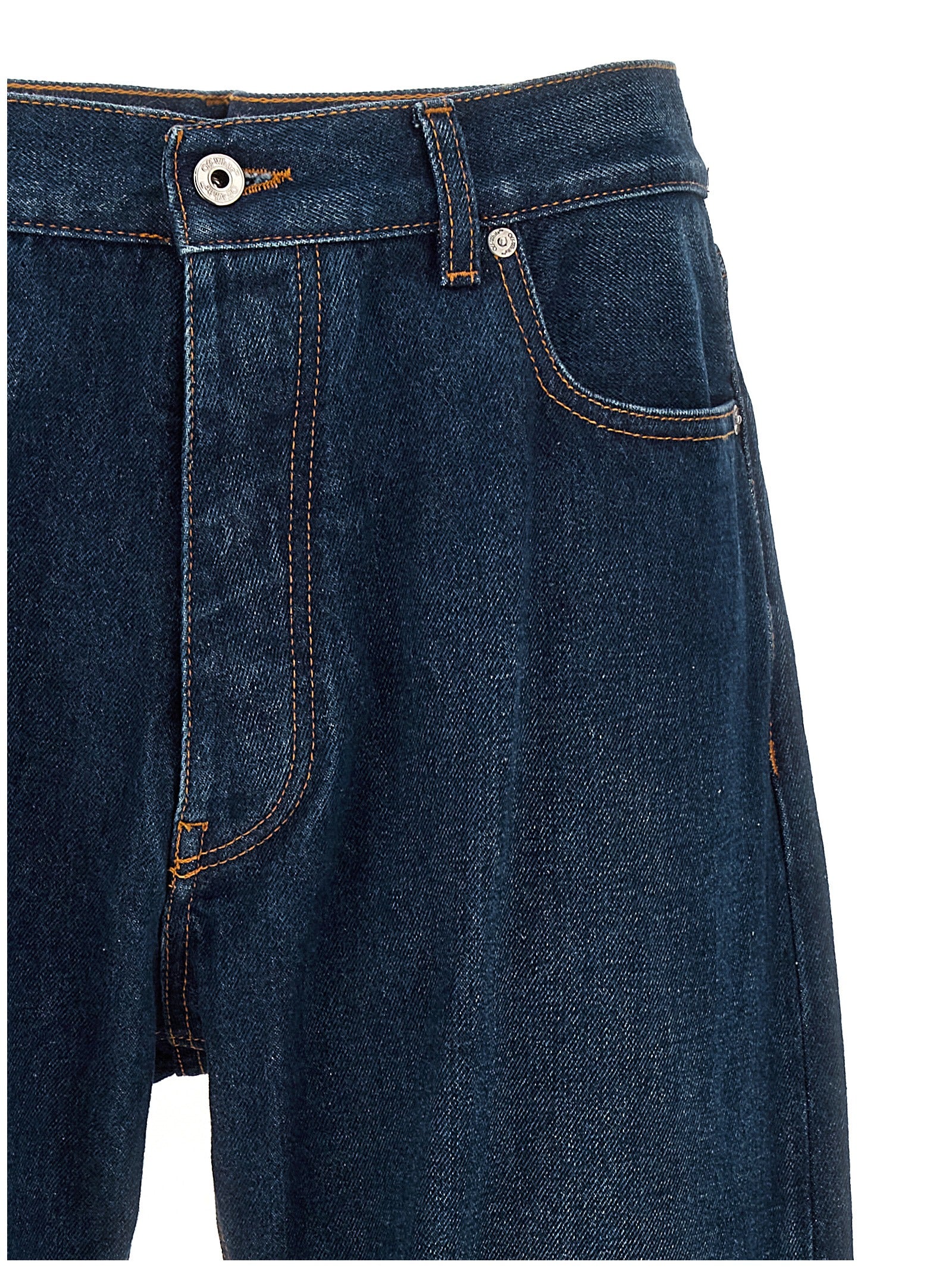 Off-White Arr Zip Skate Jeans Denim Blue Jeans Off White