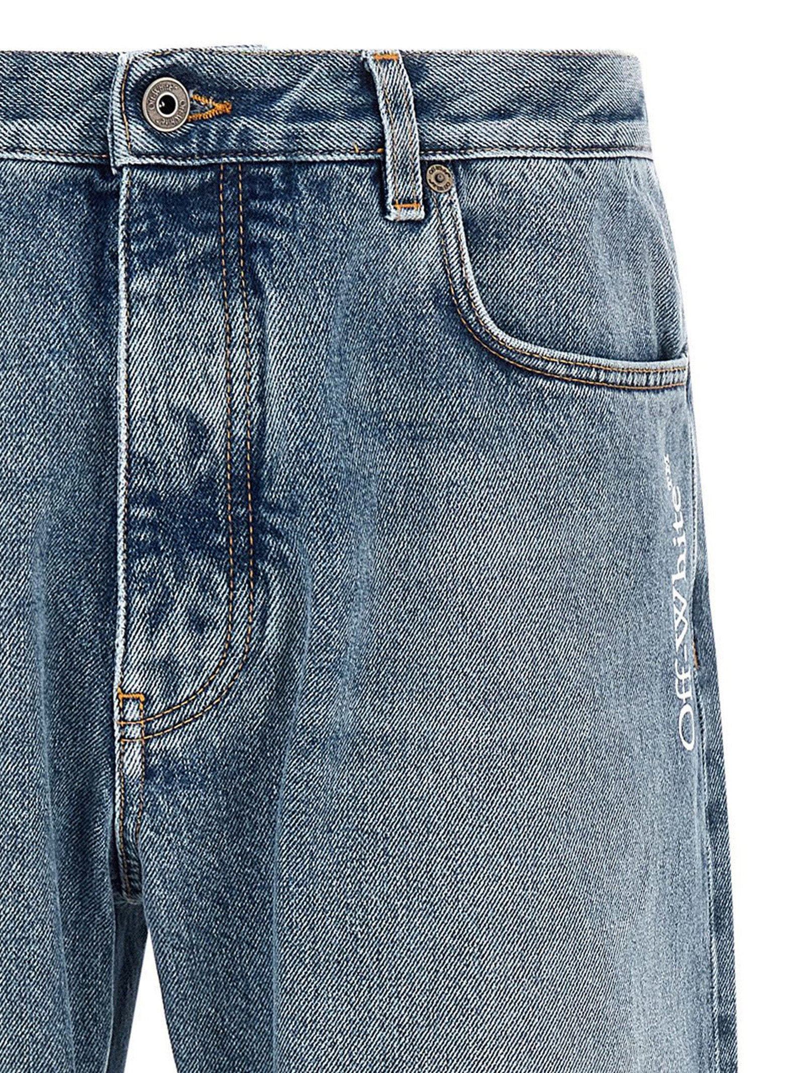 Off-White Half Arrow Jeans Loose Fit Denim-thumbmail-3