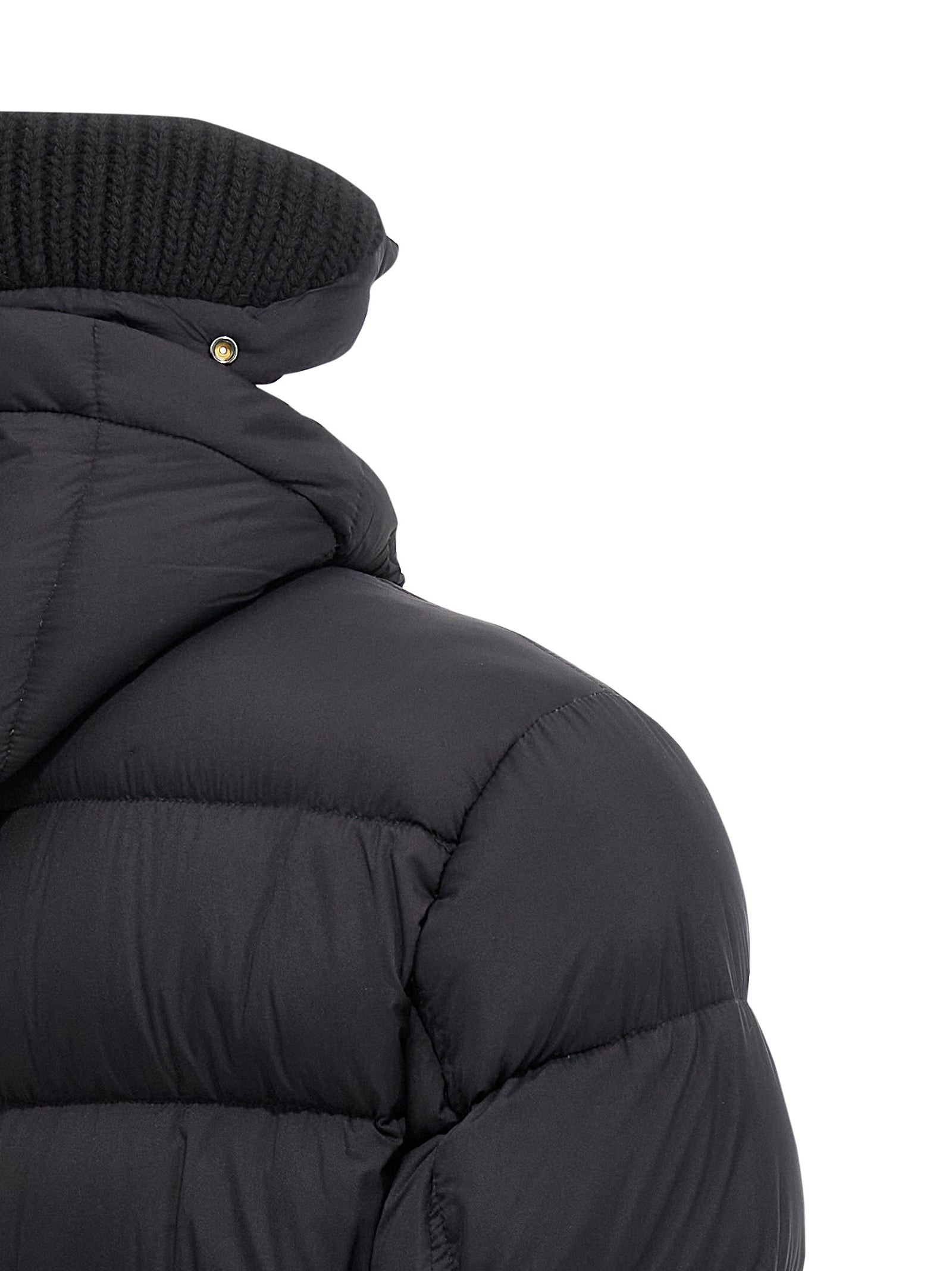 Herno Il Parka Down Jacket Black-thumbmail-5