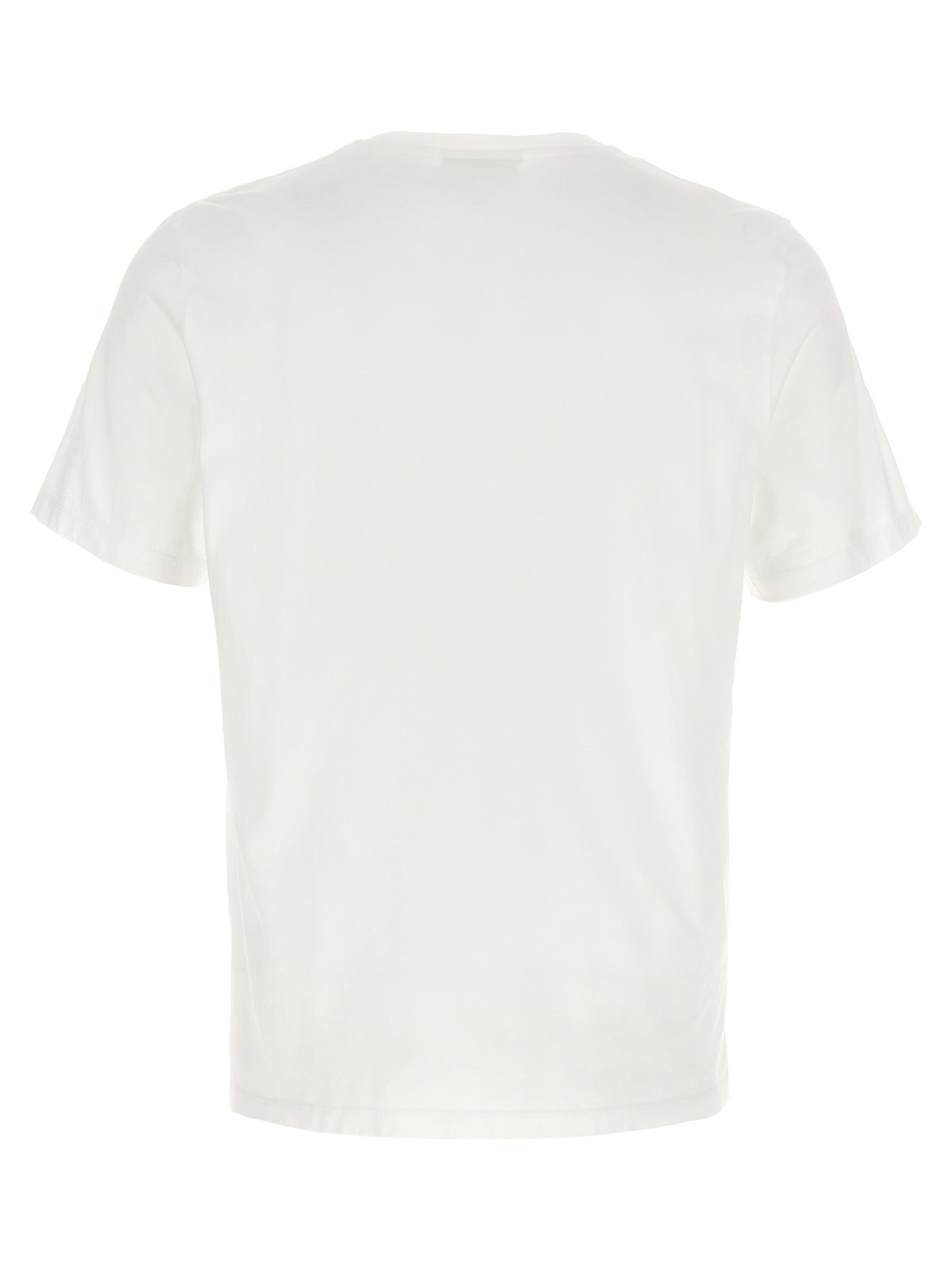 Maison Kitsuné Dressed Fox Head Comfort T-Shirt White-thumbmail-2