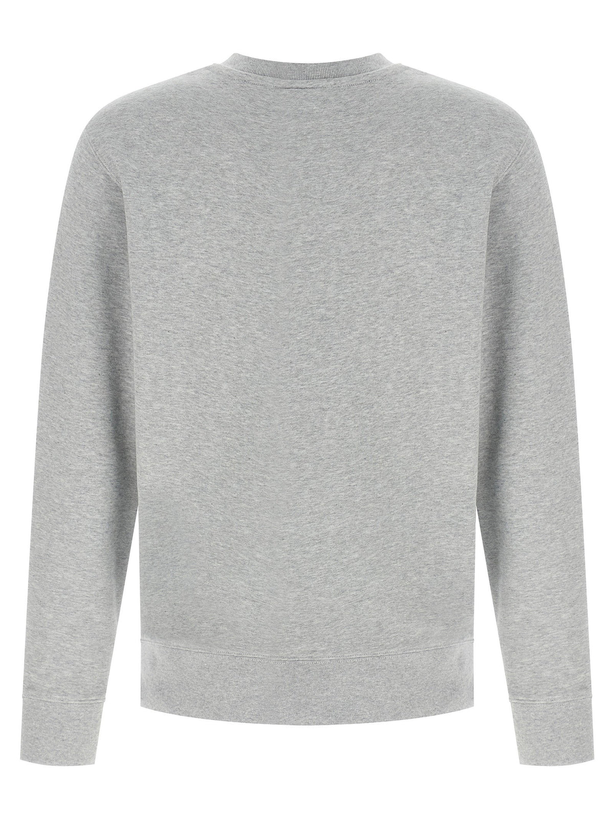 Maison Kitsuné Fox Head Patch Regular Sweatshirt Grijs Mélange-thumbmail-2