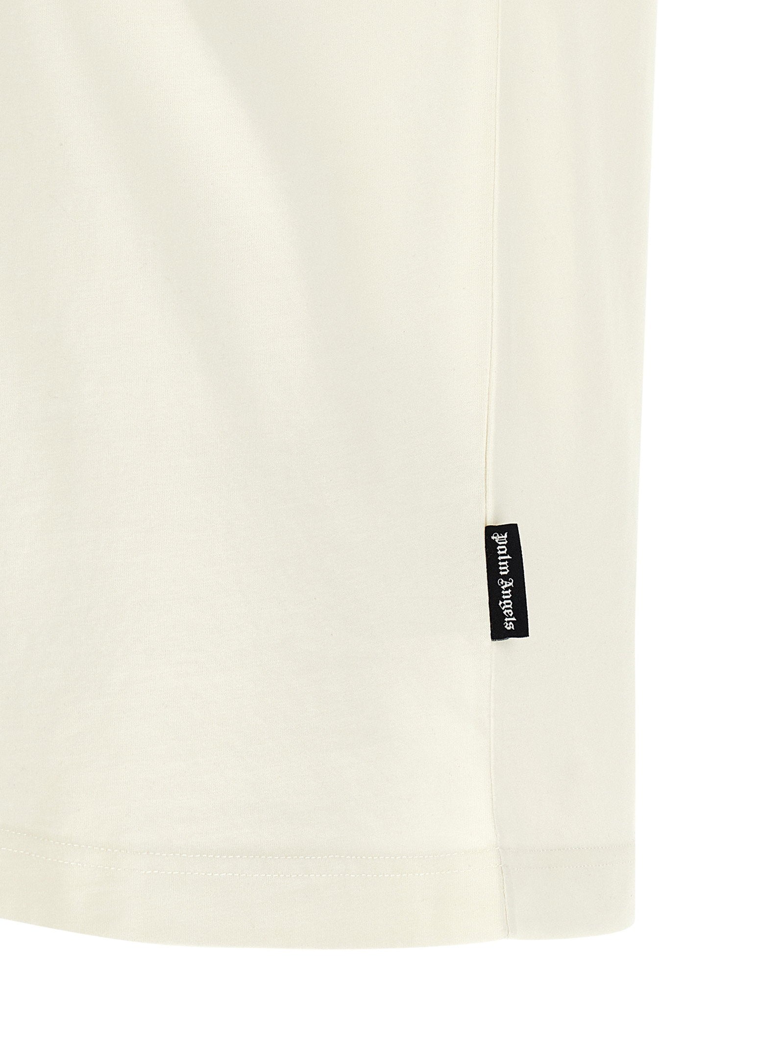 Palm Angels Neck Logo T-shirt Topwear Palm Angels