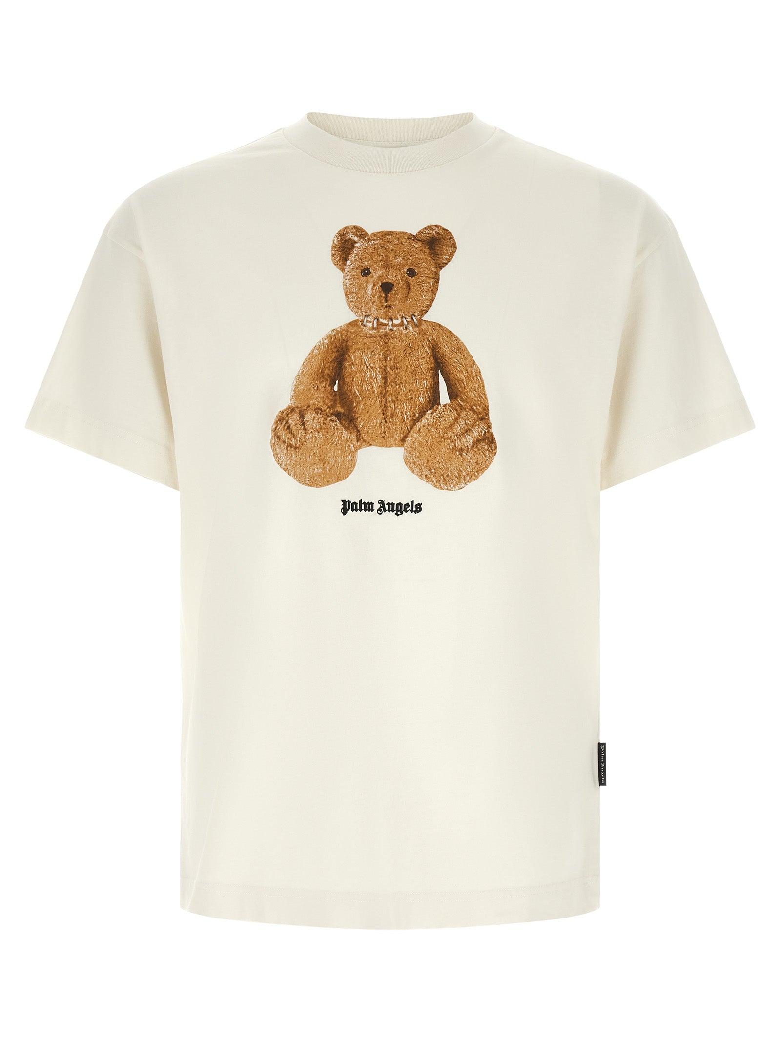 Palm Angels Bear Graphic T-Shirt Off White