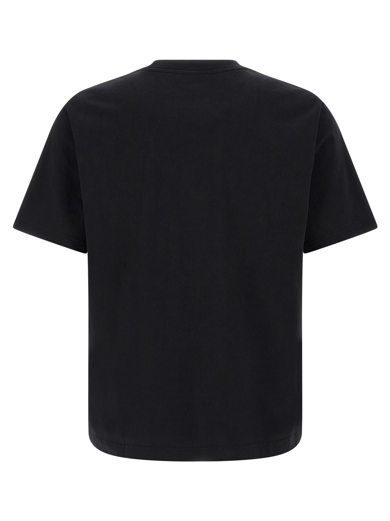 Maison Kitsuné Paris Embroidery Relaxed Tee-Shirt Black-thumbmail-2