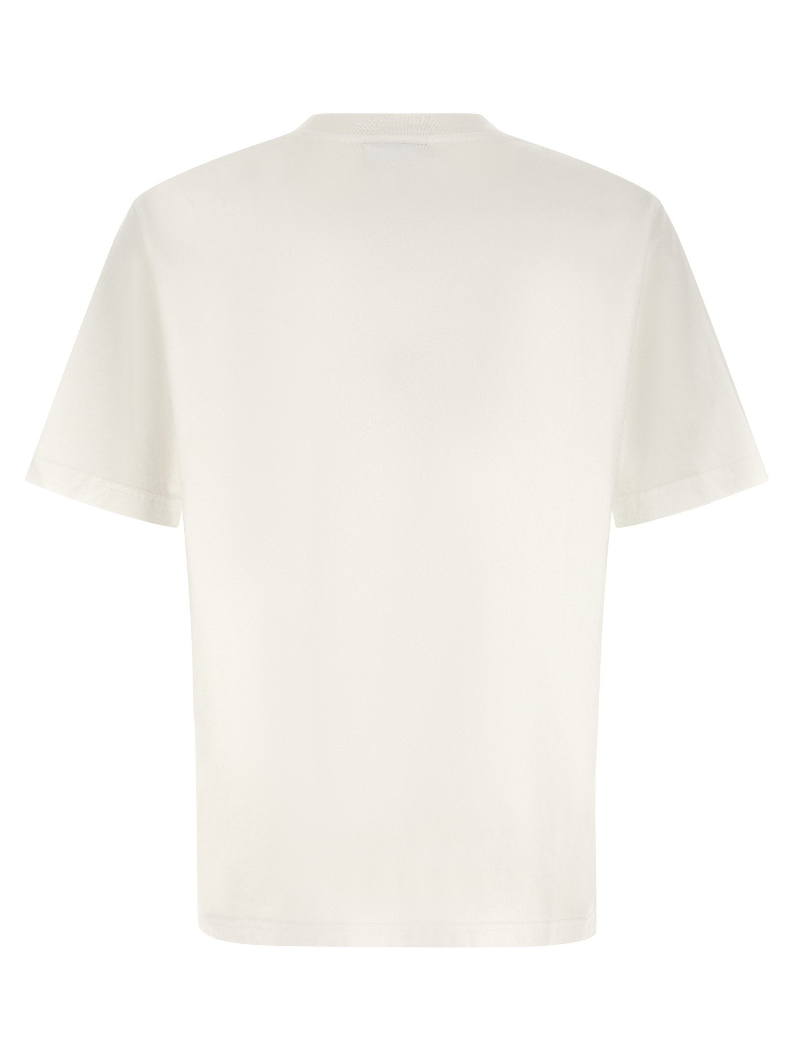 Maison Kitsuné Dreaming Fox Comfort Katoenen T-shirt Wit Topwear Maison Kitsuné