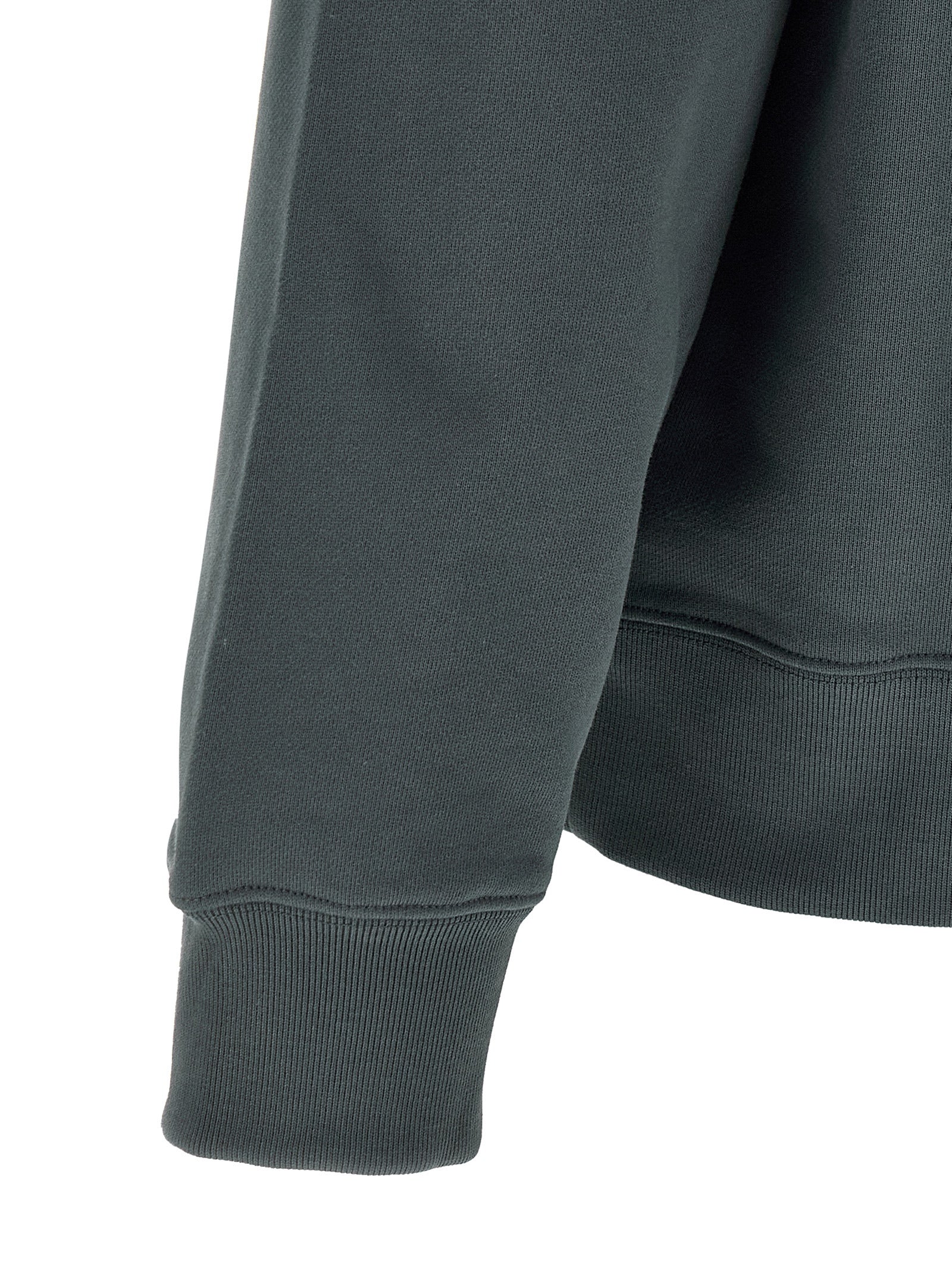 Maison Kitsuné Dressed Fox Comfort Sweatshirt Dark Green-thumbmail-4