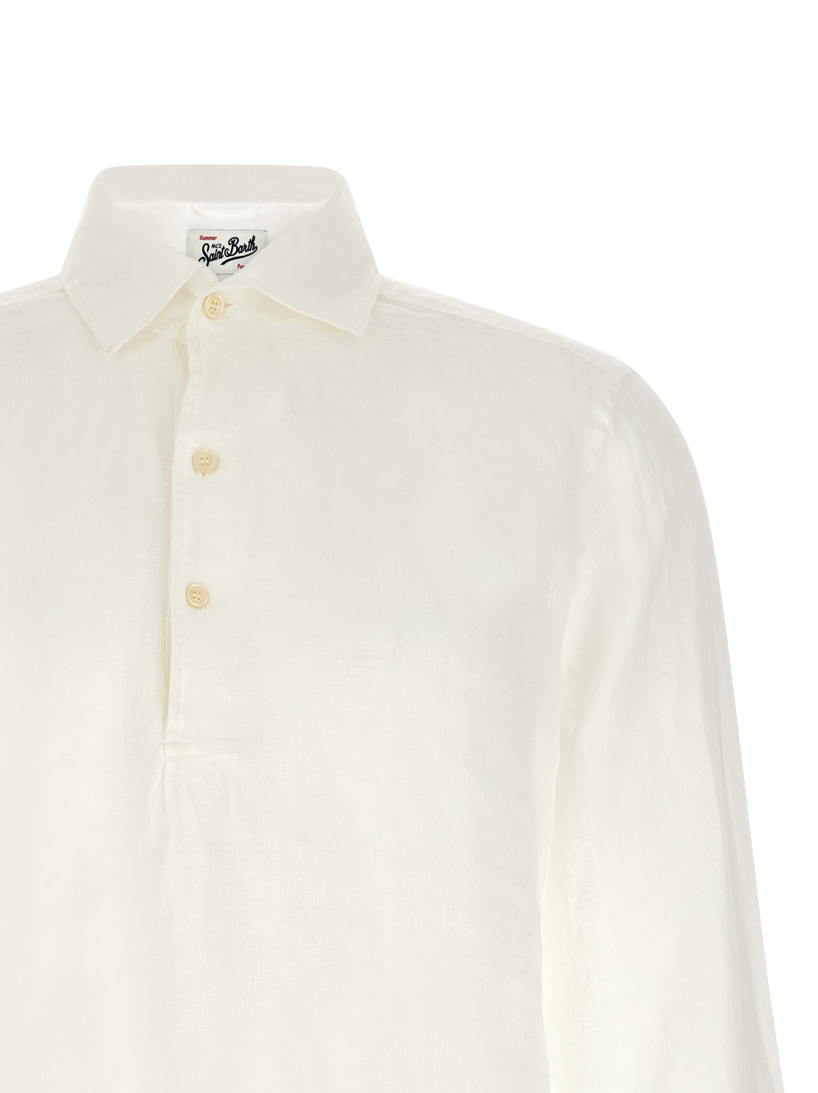 MC2 Saint Barth Raphael Polo Shirt White Shirts Mc2 Saint Barth