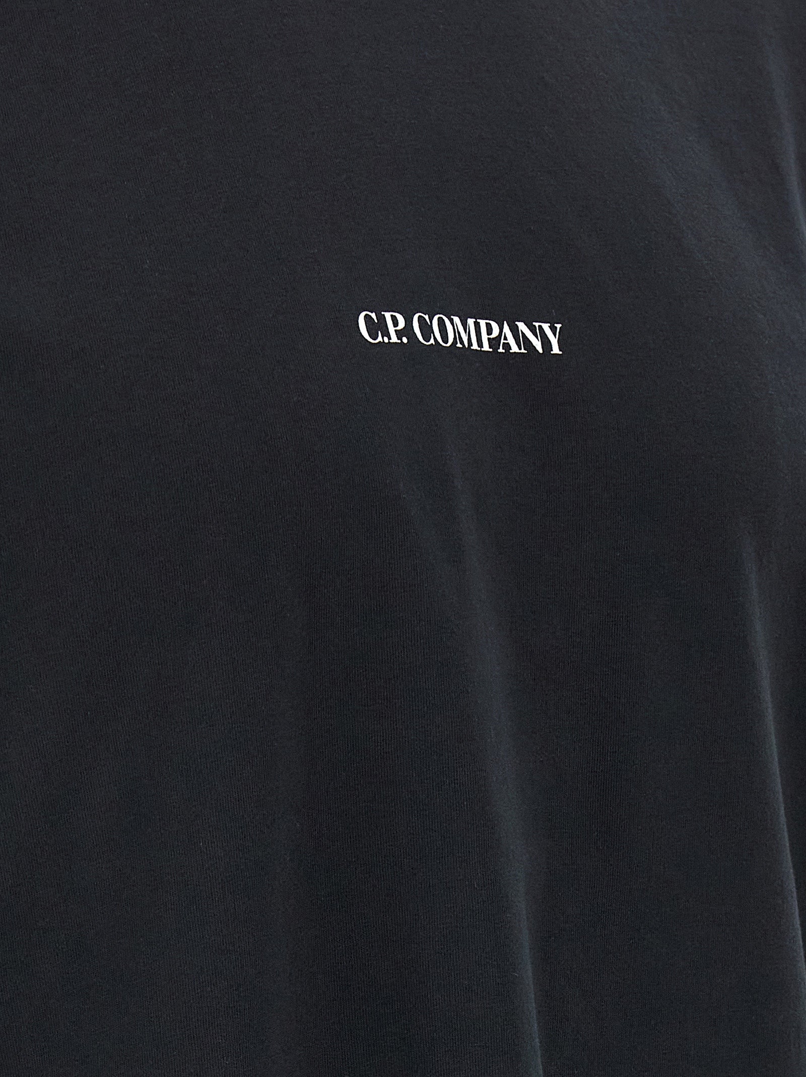 C.P. Company Logo T-shirt Black-thumbmail-4