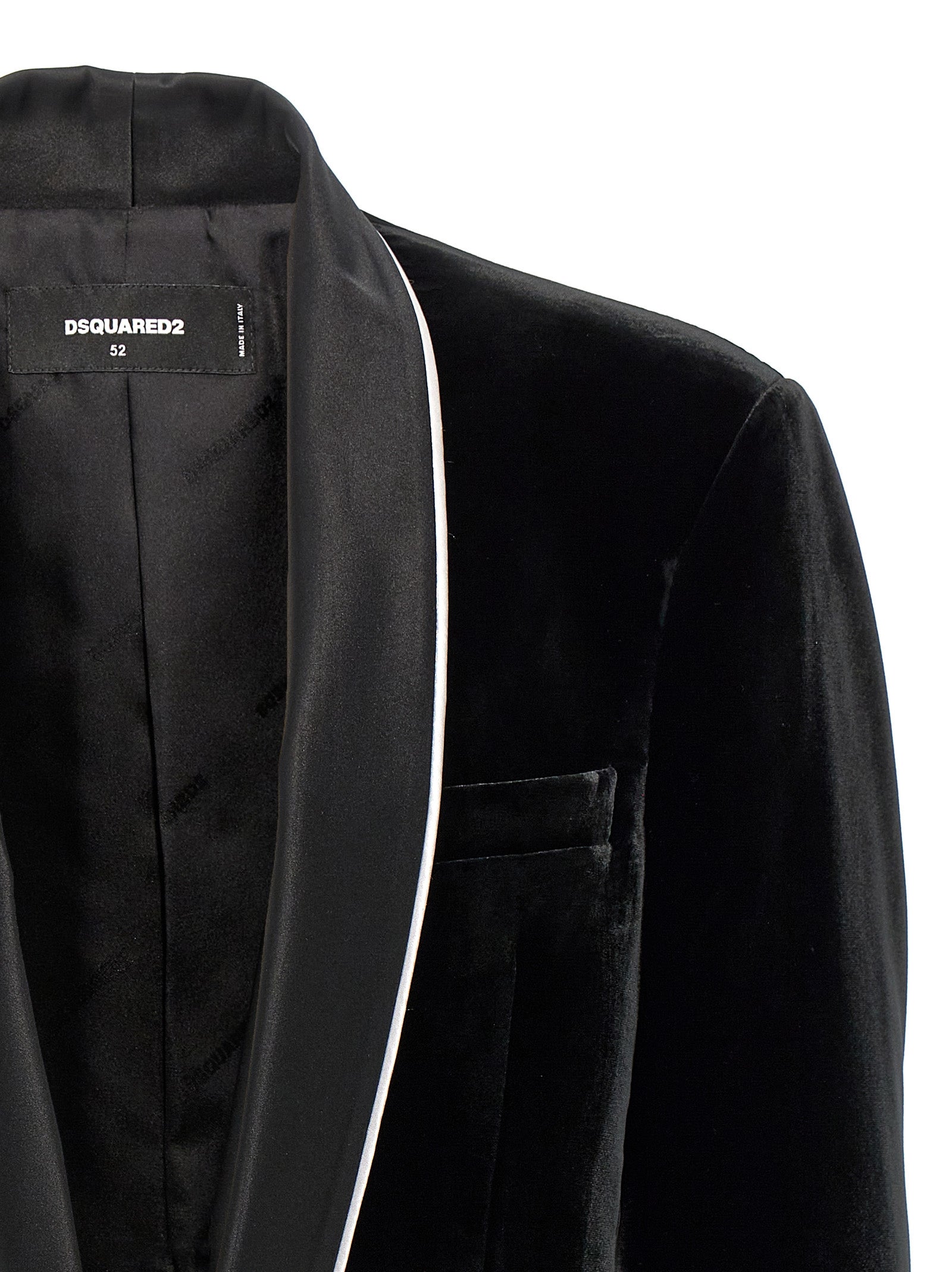 Dsquared2 Velvet Sexy Palm Beach Blazer Jackets Dsquared2