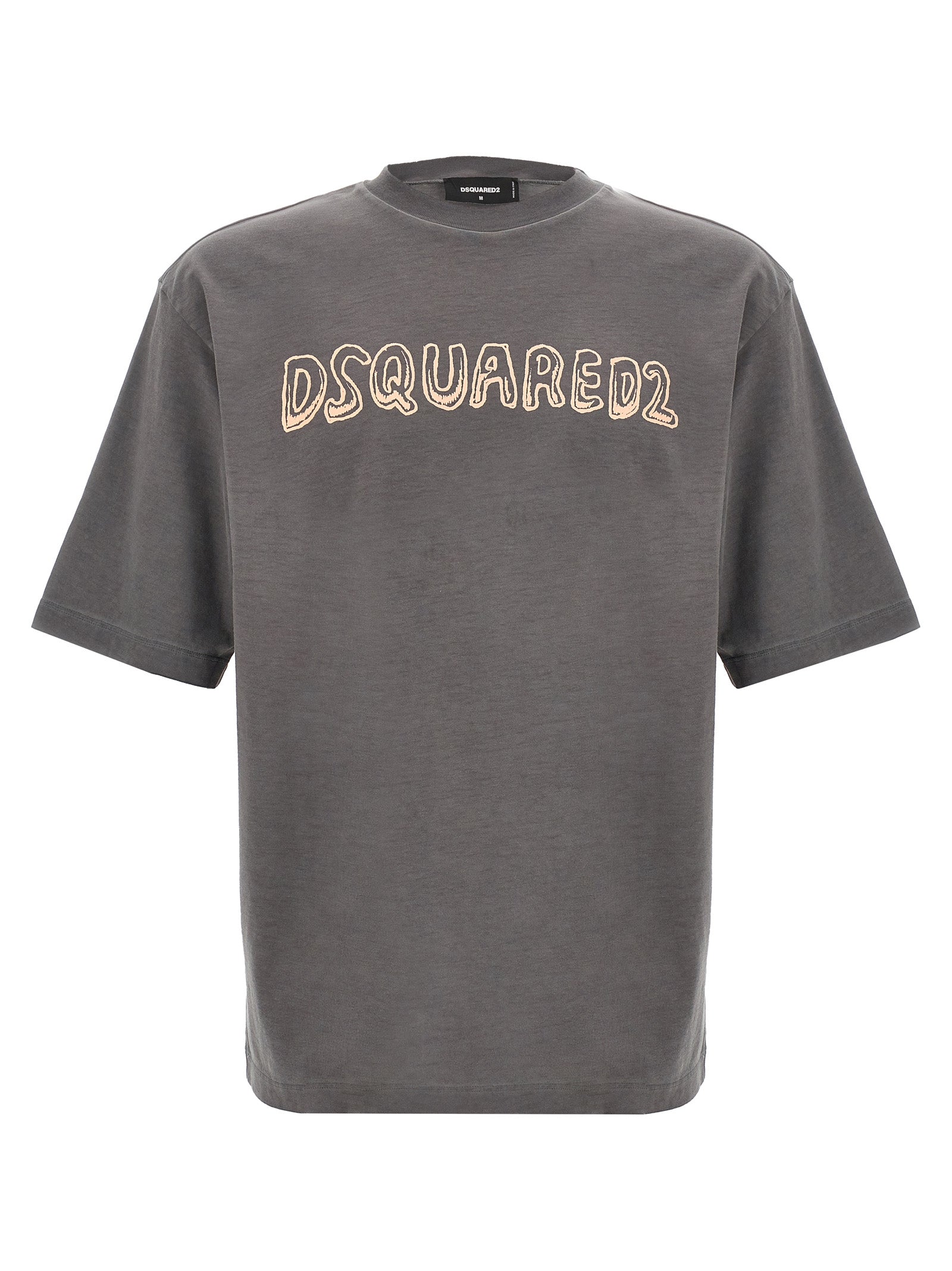 Dsquared2 Best Fade Logo T-Shirt Grey