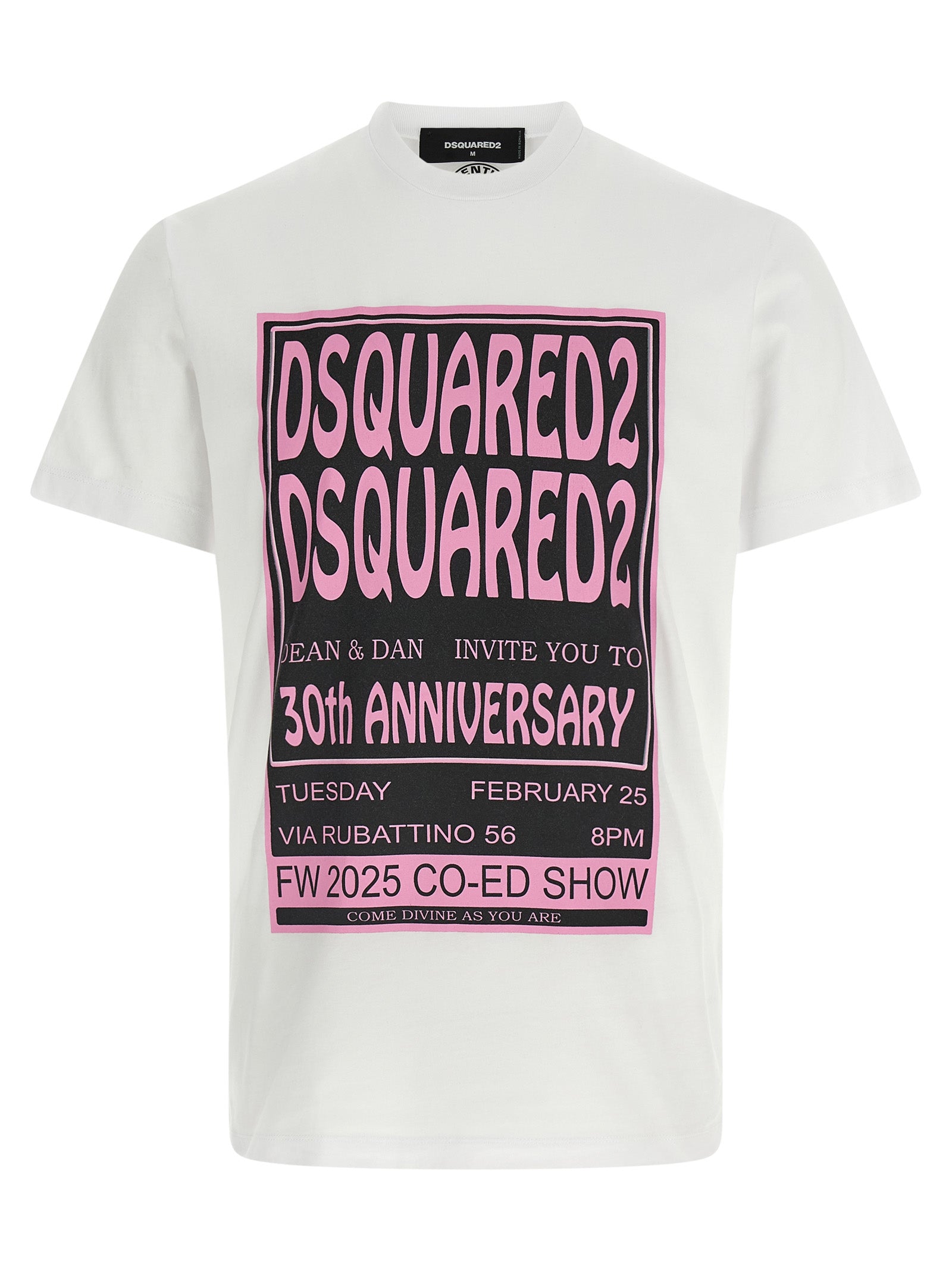 Dsquared2 Cool Fit Fashion Show T-shirt White