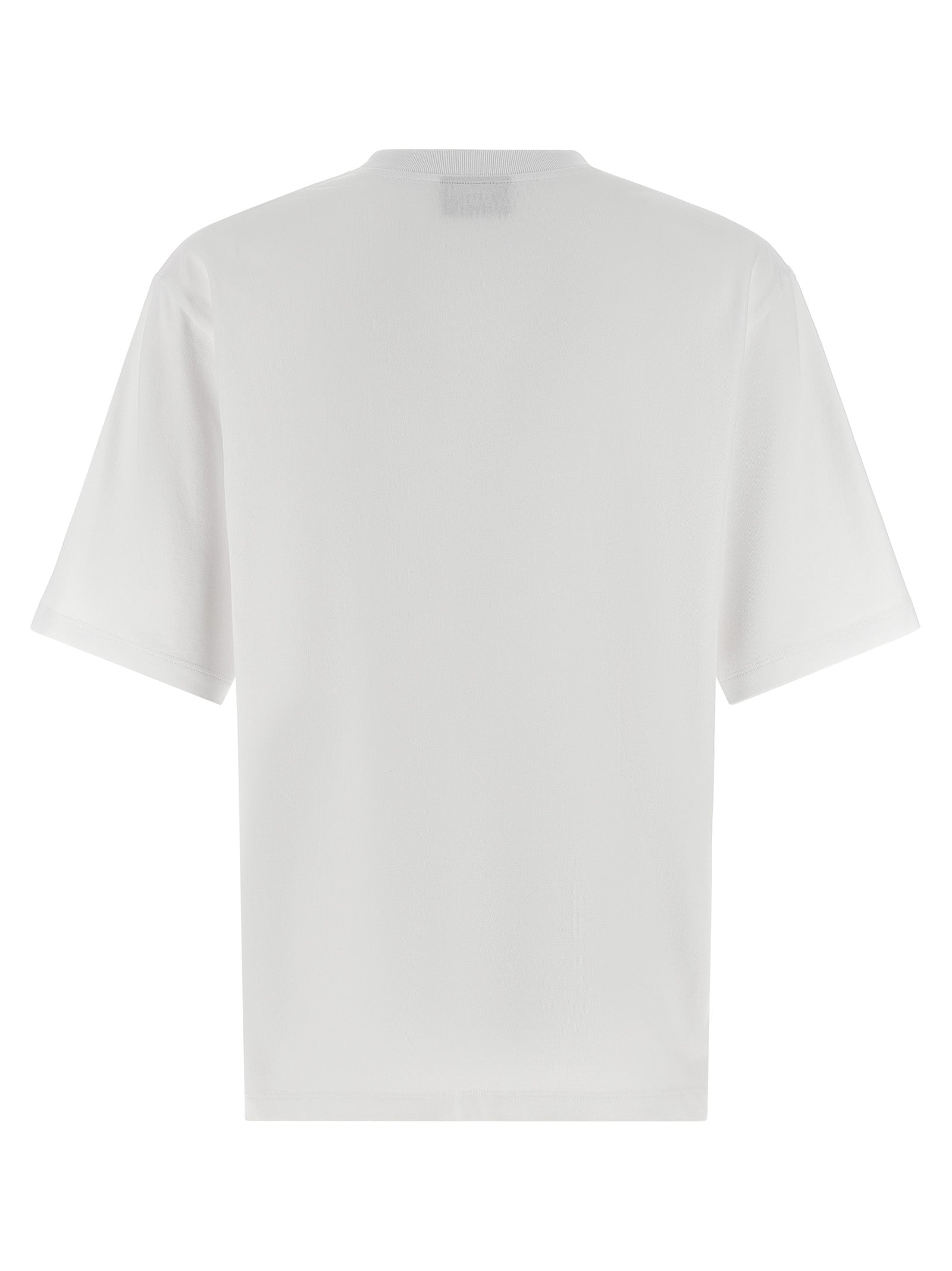 Dsquared2 Cool Fit Stripe Print T-Shirt White-thumbmail-2
