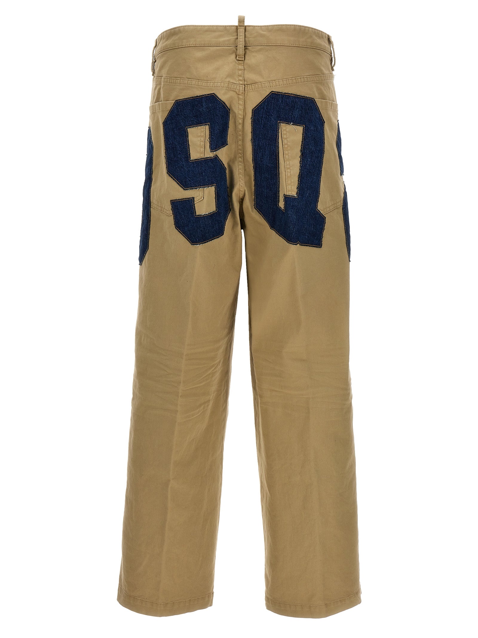 Dsquared2 Eros Graphic Jeans Beige Jeans Dsquared2