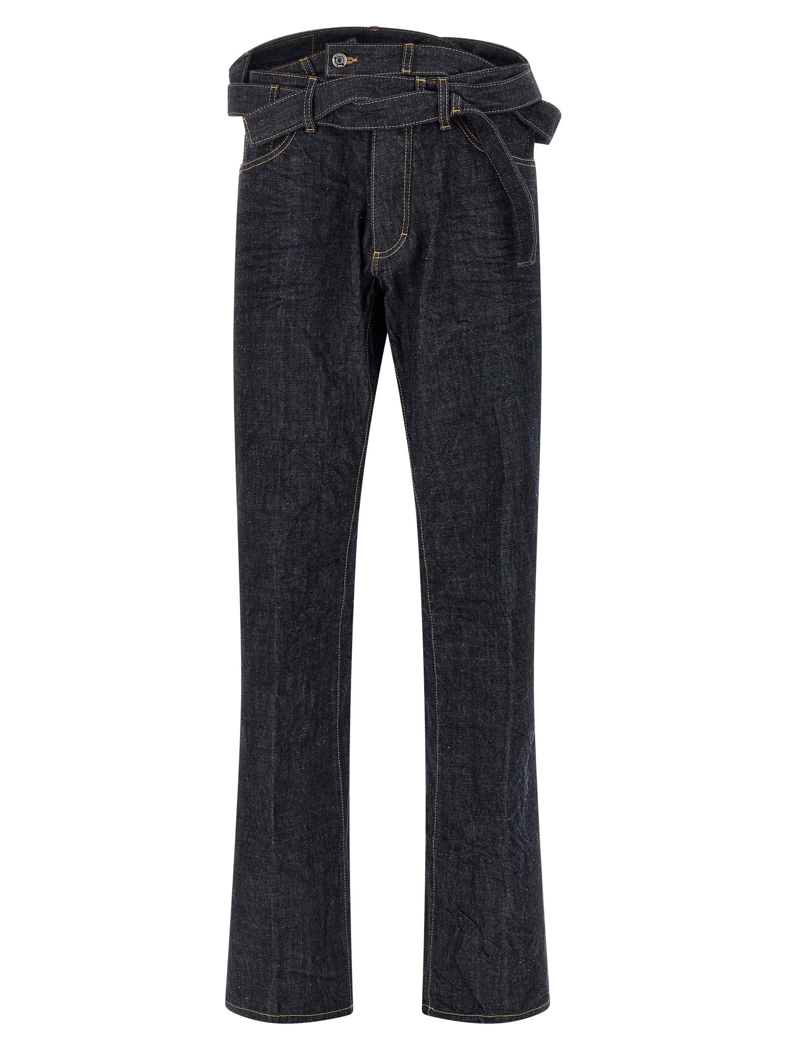 Magliano X Dsquared2 Capsule Butch Jeans Navy Blauw Jeans Dsquared2