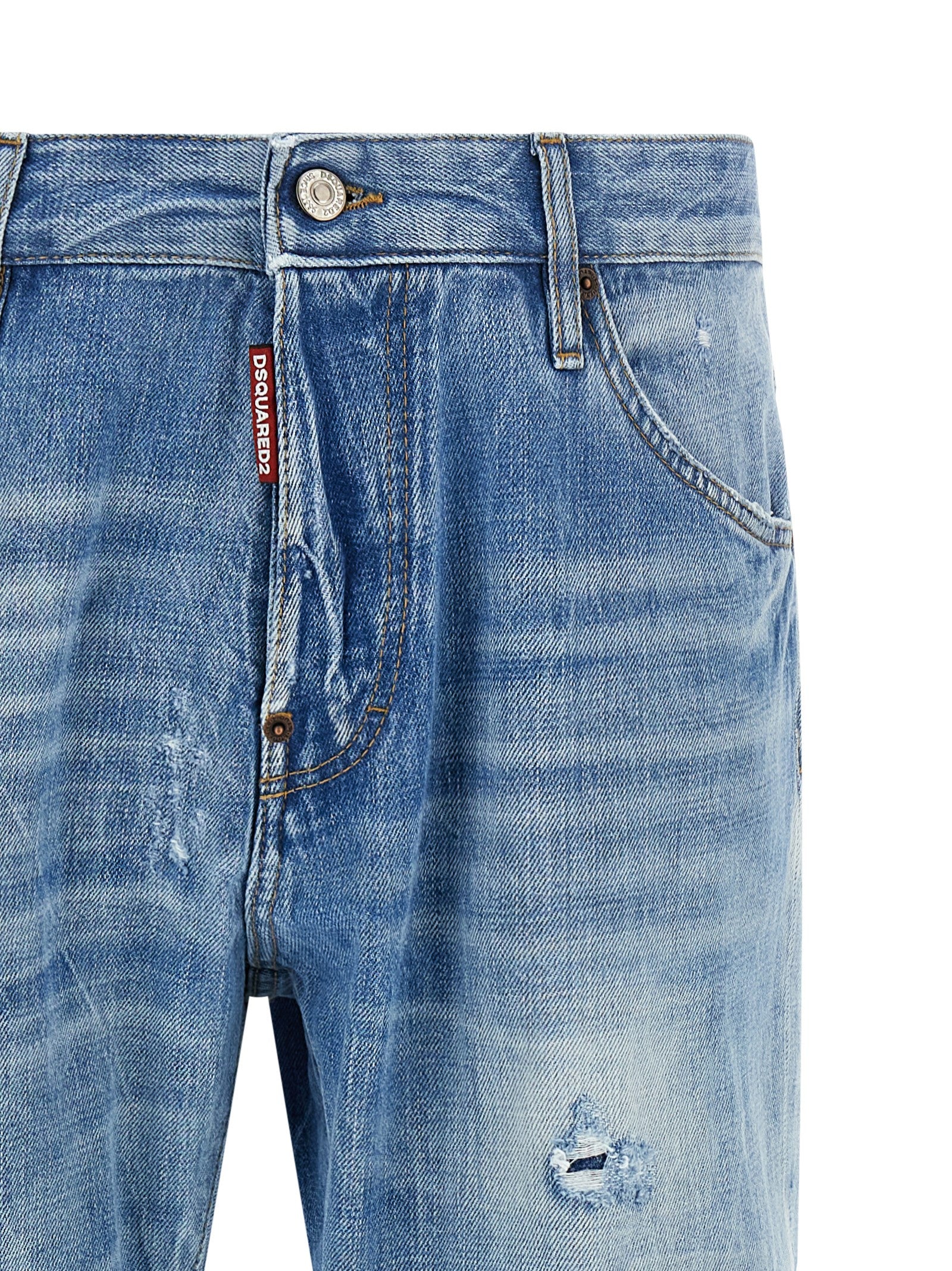 Dsquared2 Teddy Used Wash Jeans-3