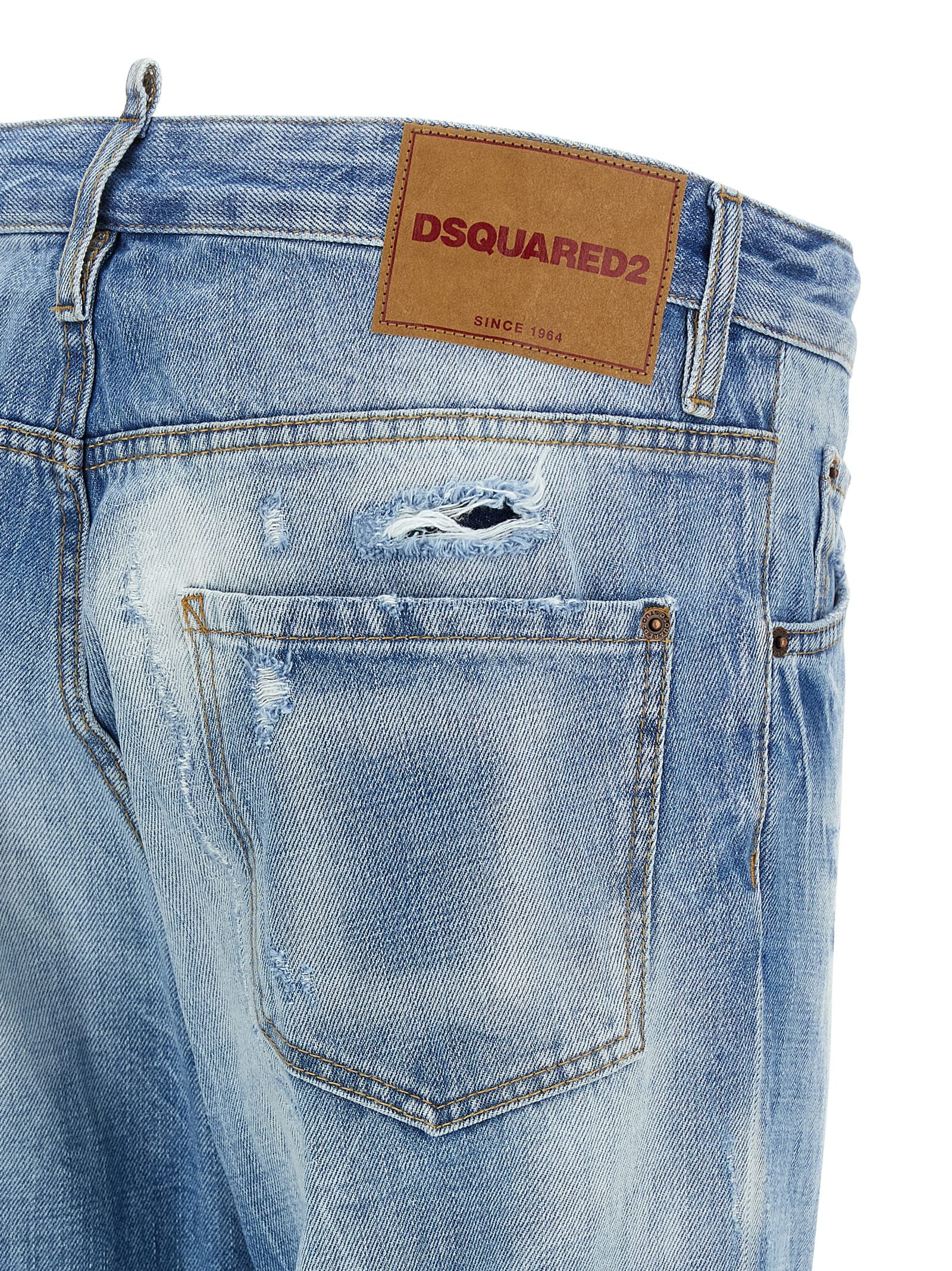 Dsquared2 Teddy Used Wash Jeans-4