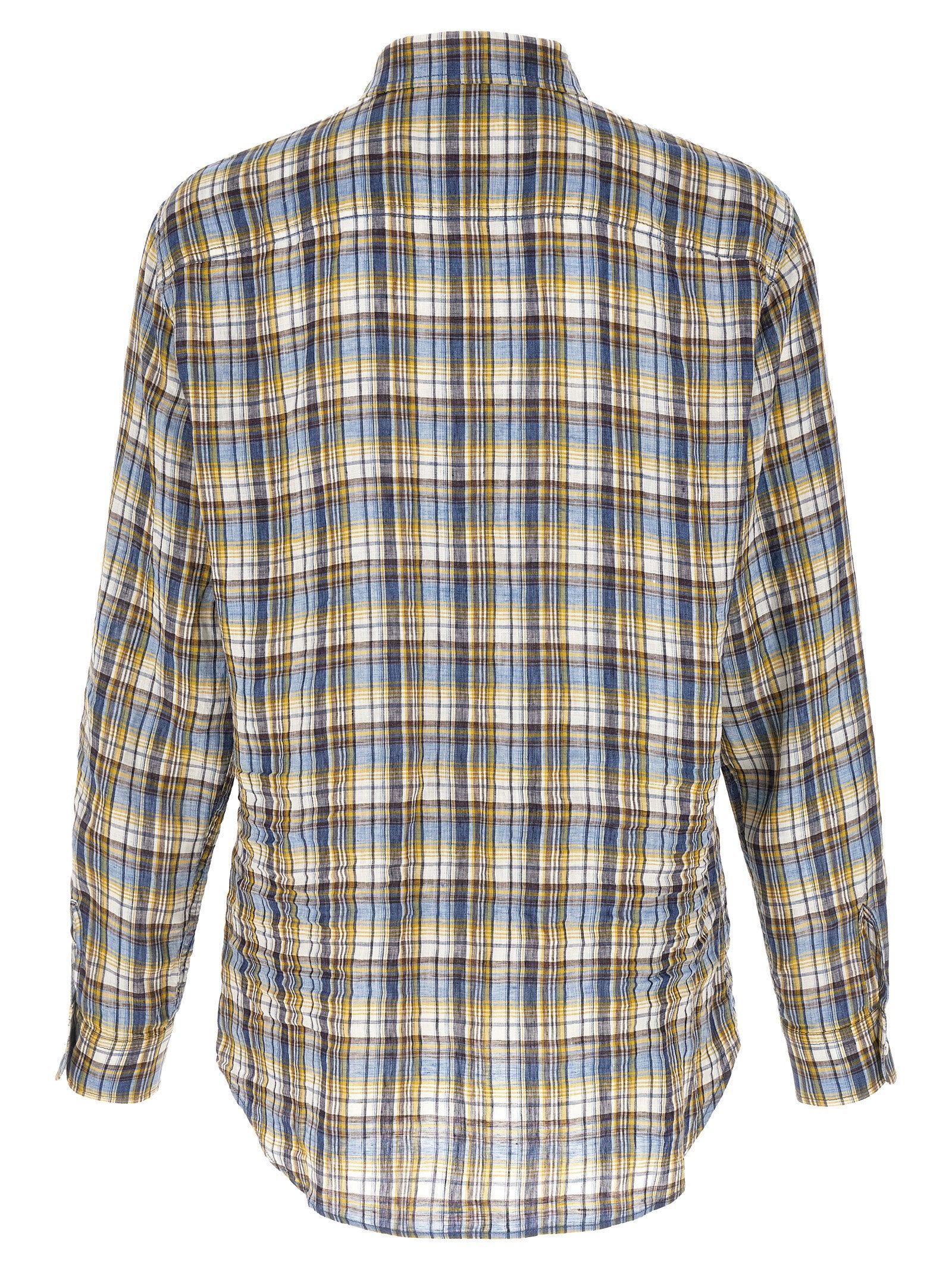 Dsquared2 Canadian Vintage Ruit Linnen Overhemd Shirts Dsquared2