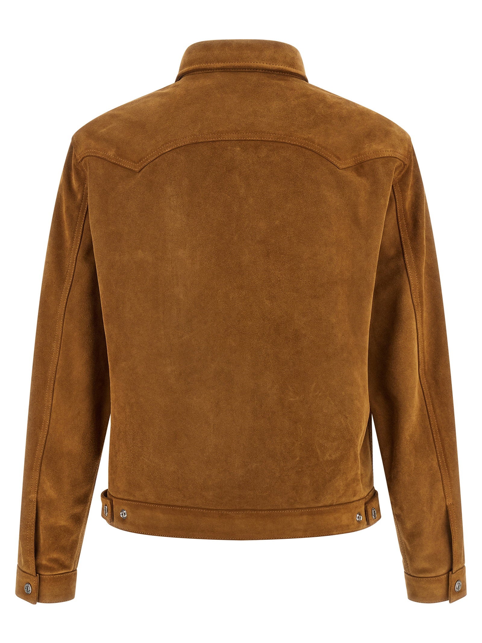 Dsquared2 Suede Boxy Shirt Jacket Jackets Dsquared2