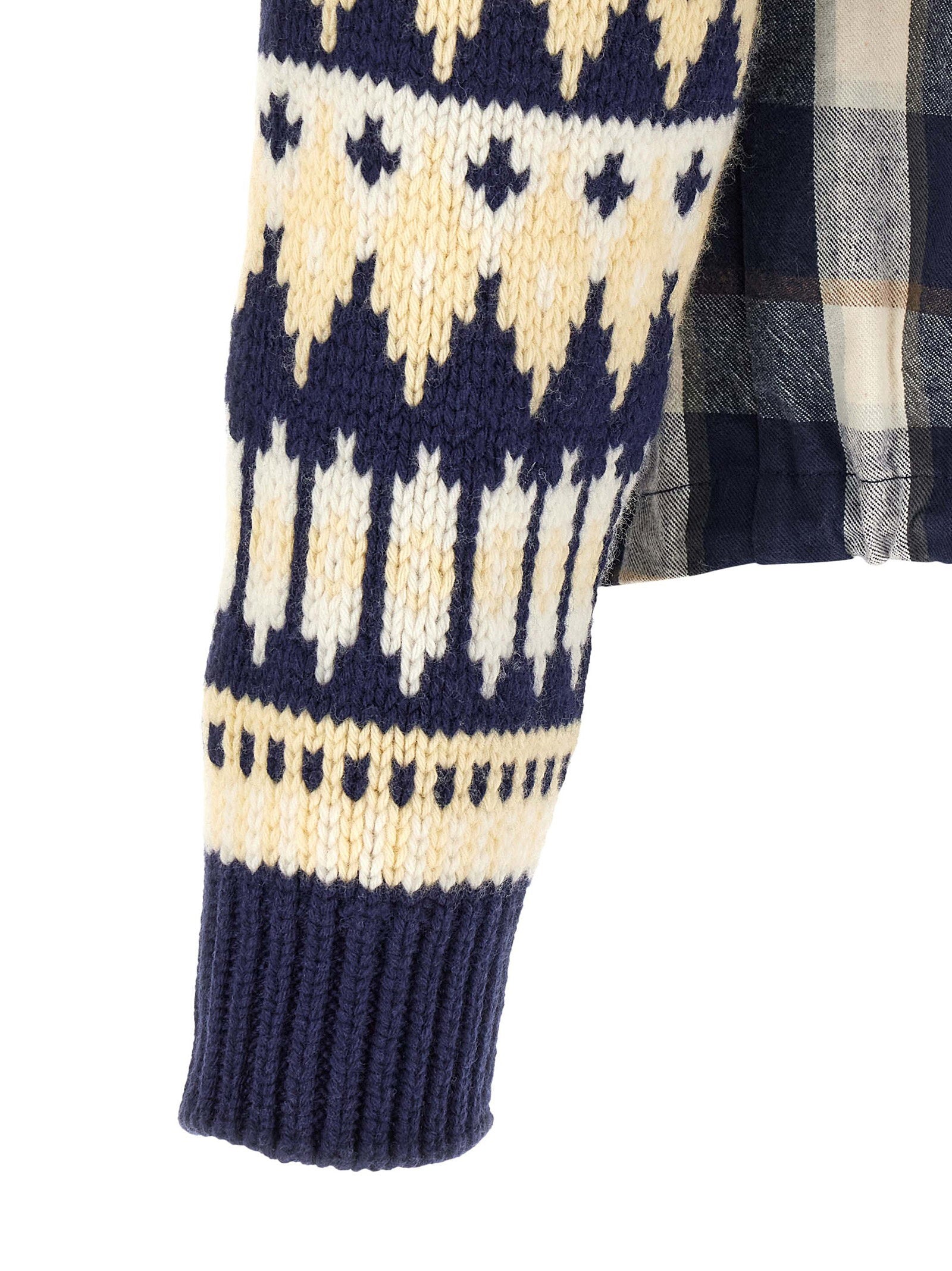 Dsquared2 Classic Check Drawstring Shirt multicolor - achteraanzicht met verstelbare zoom