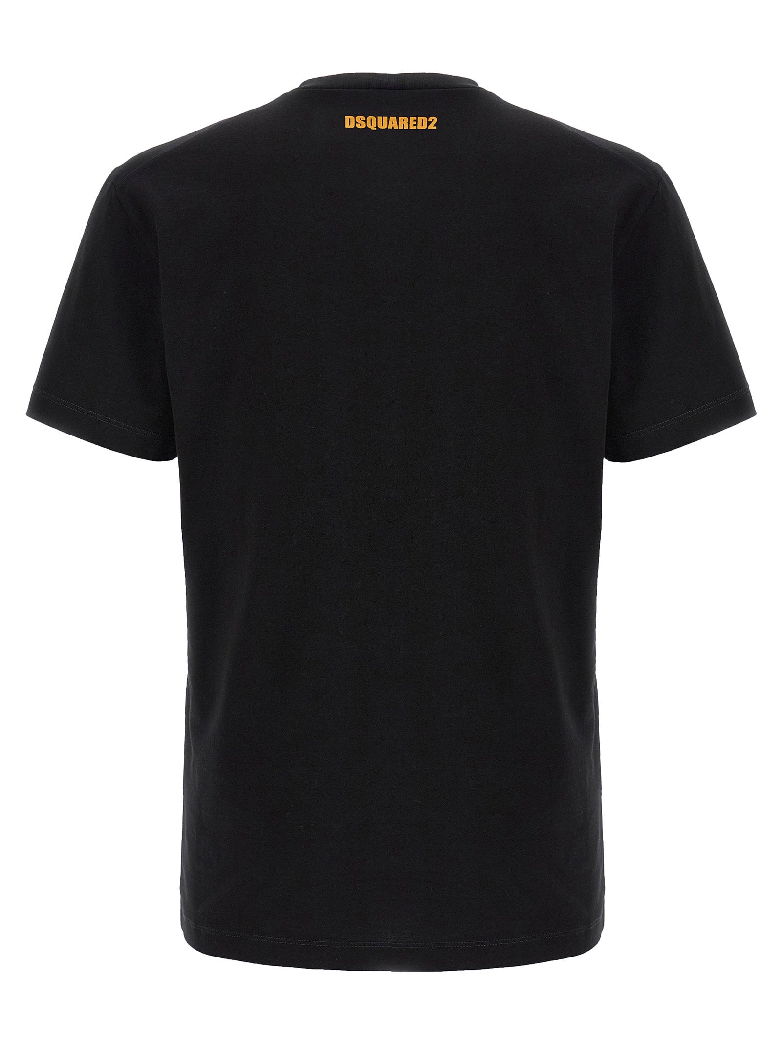 Dsquared2 Cool Fit Logo Katoenen T-shirt Zwart Topwear Dsquared2
