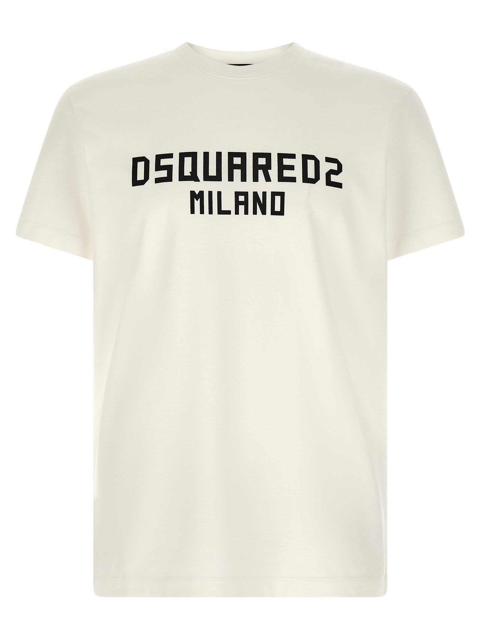 Dsquared2 Milano Cool Fit T-shirt Wit Topwear Dsquared2