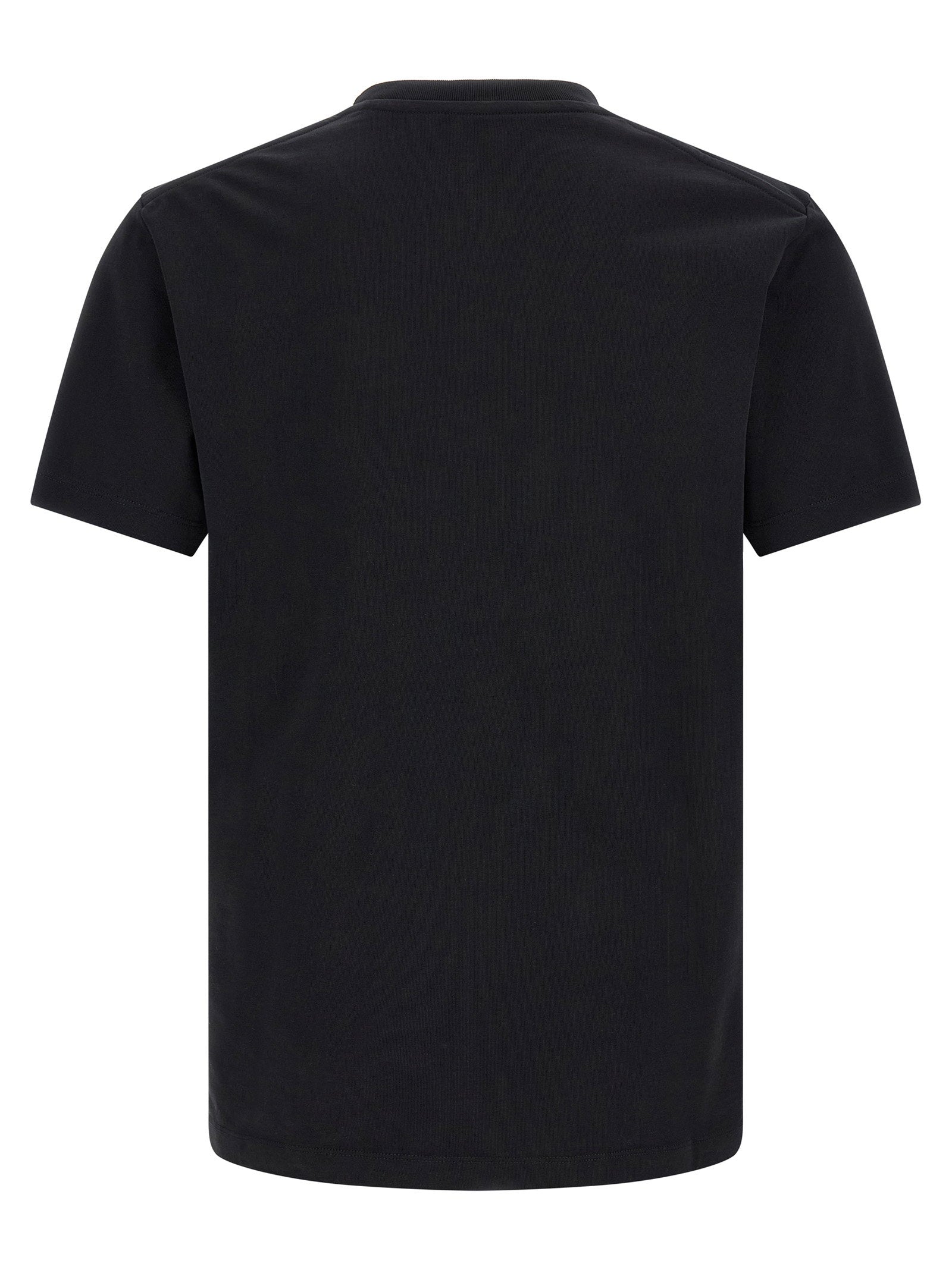 Dsquared2 D2 Upside Down T-shirt zwart achteraanzicht