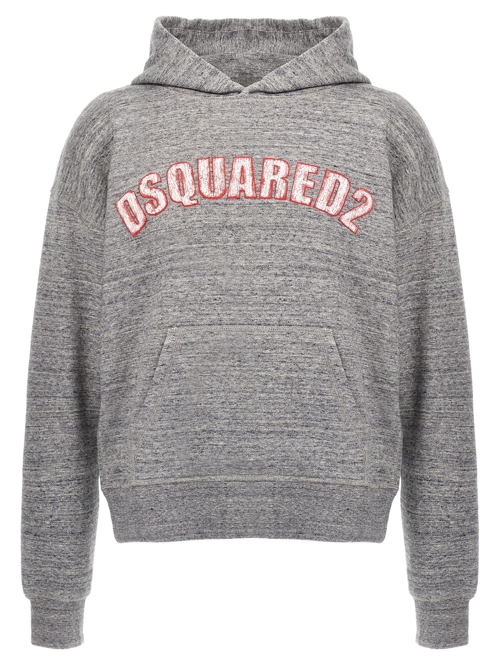 Dsquared2 NYC Logo Hoodie Grey
