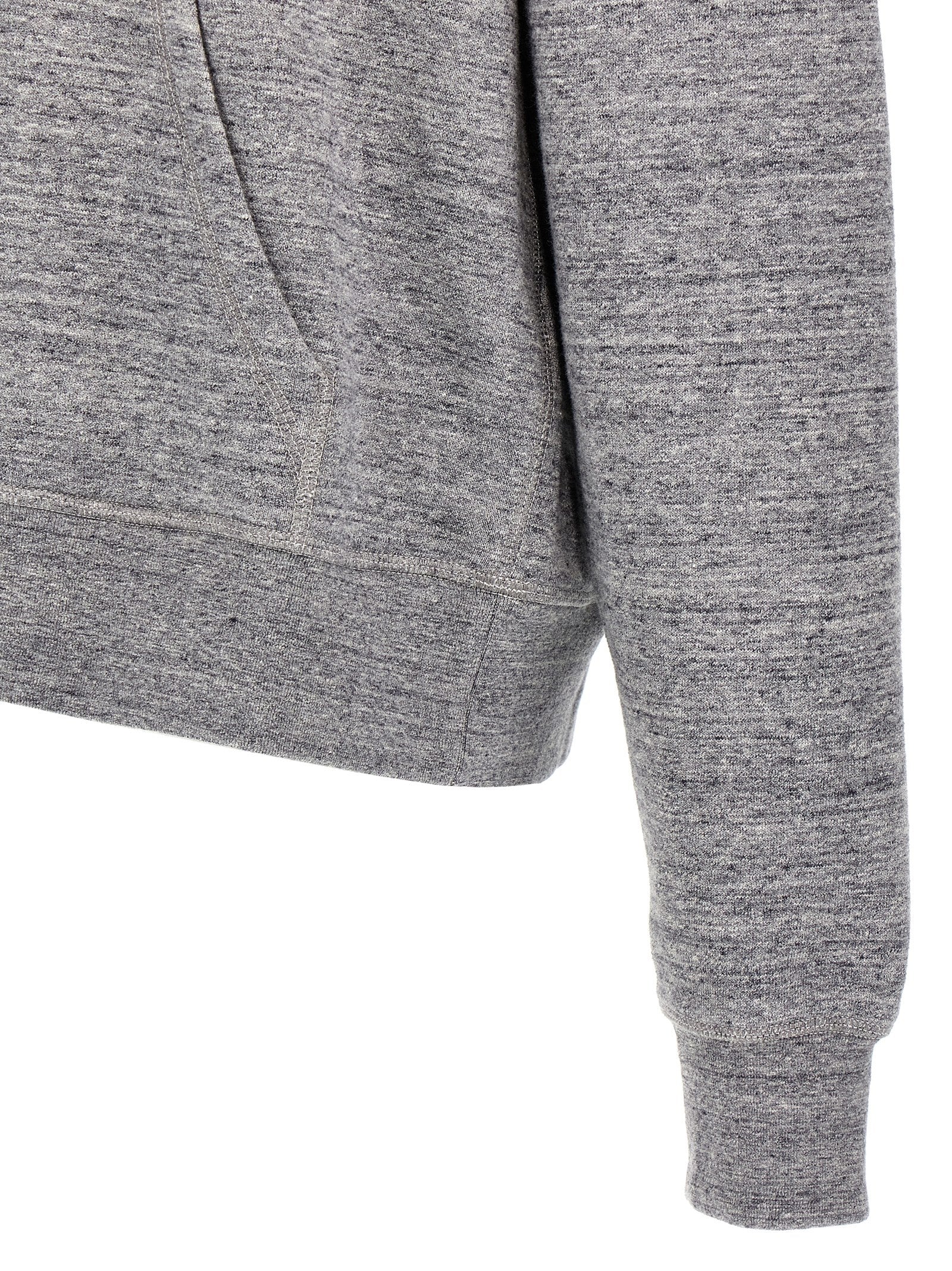 Dsquared2 NYC Logo Hoodie Grey-thumbmail-4